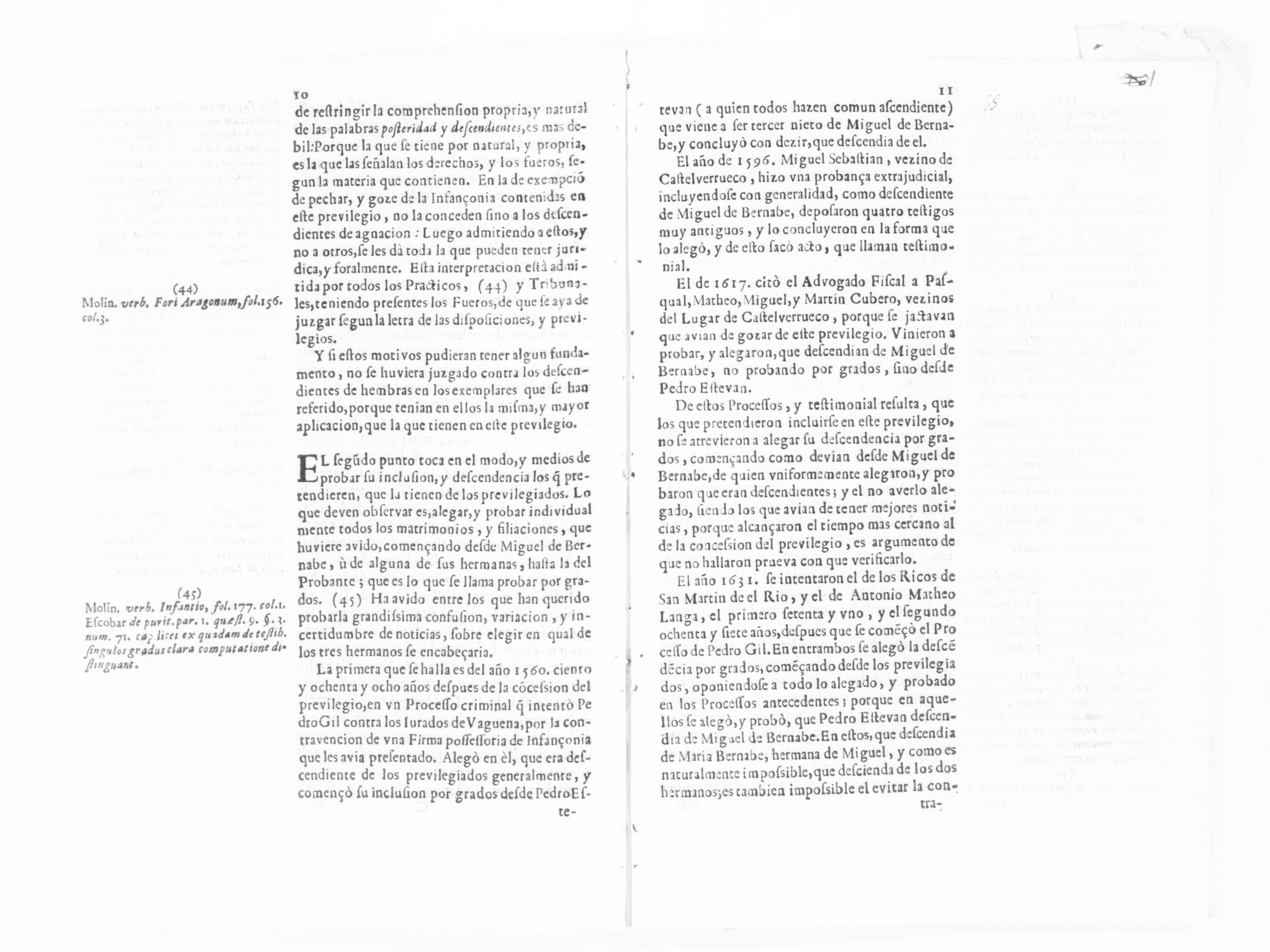 Scanned image of the current content page