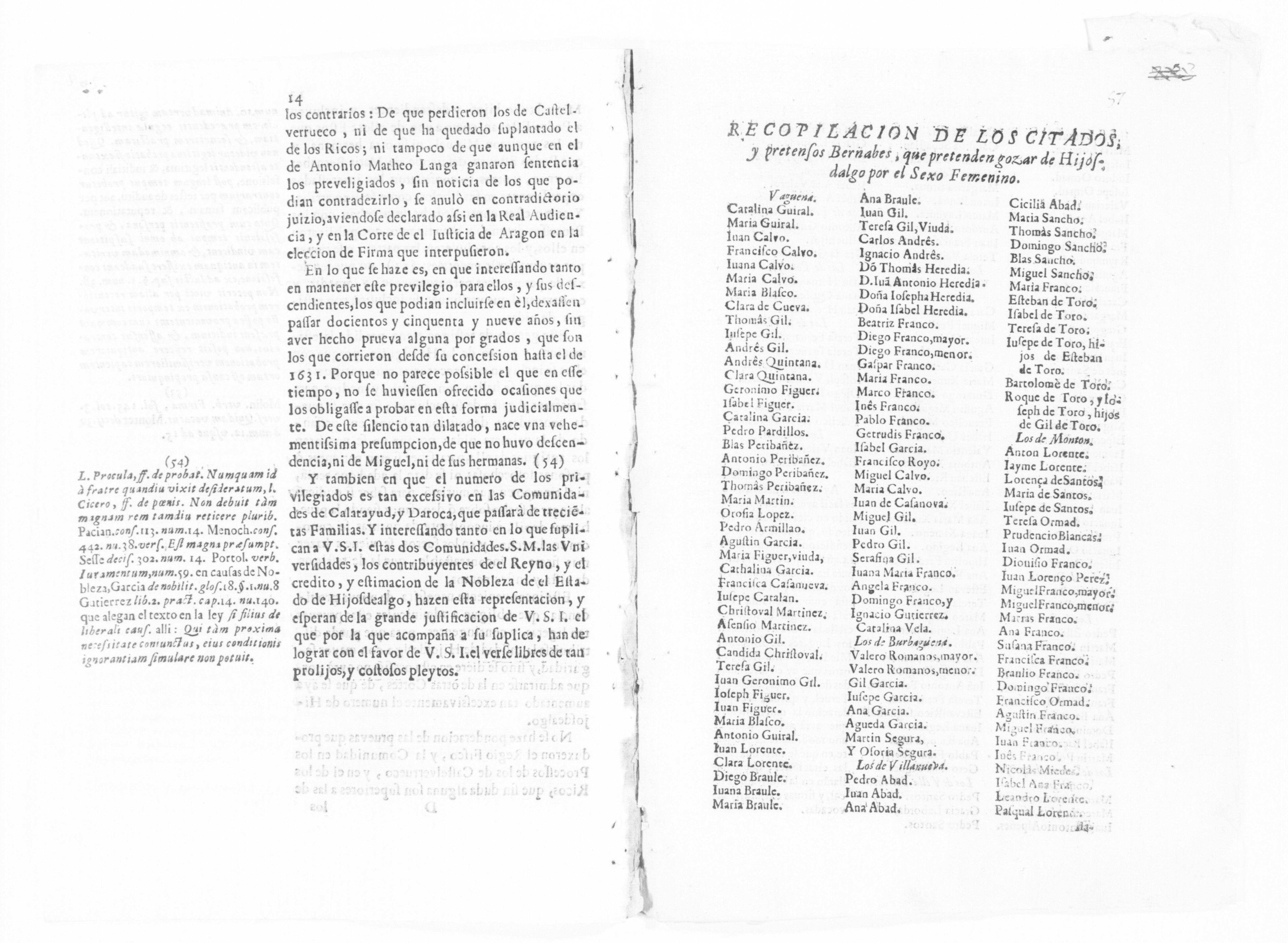 Scanned image of the current content page