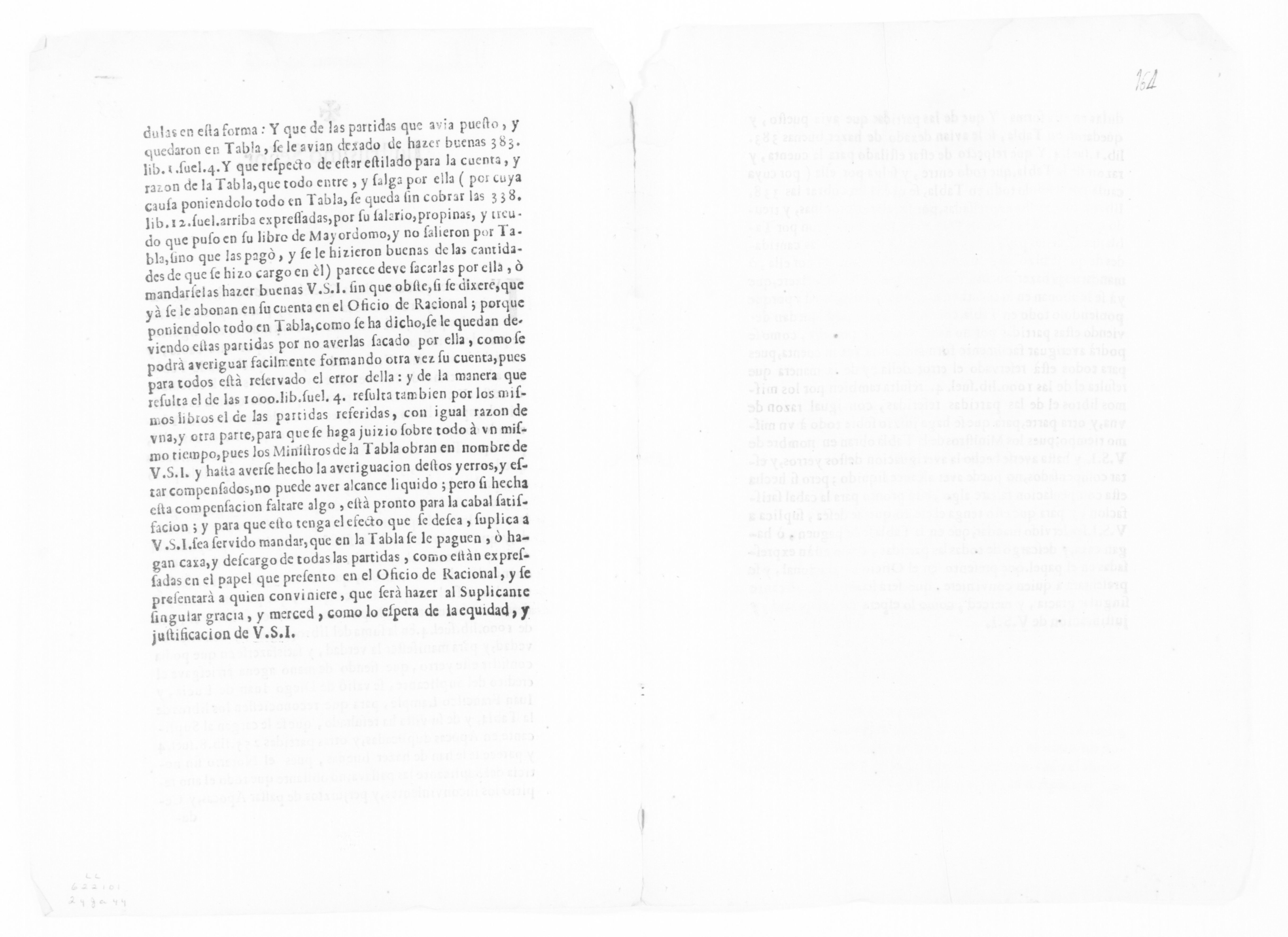 Scanned image of the current content page