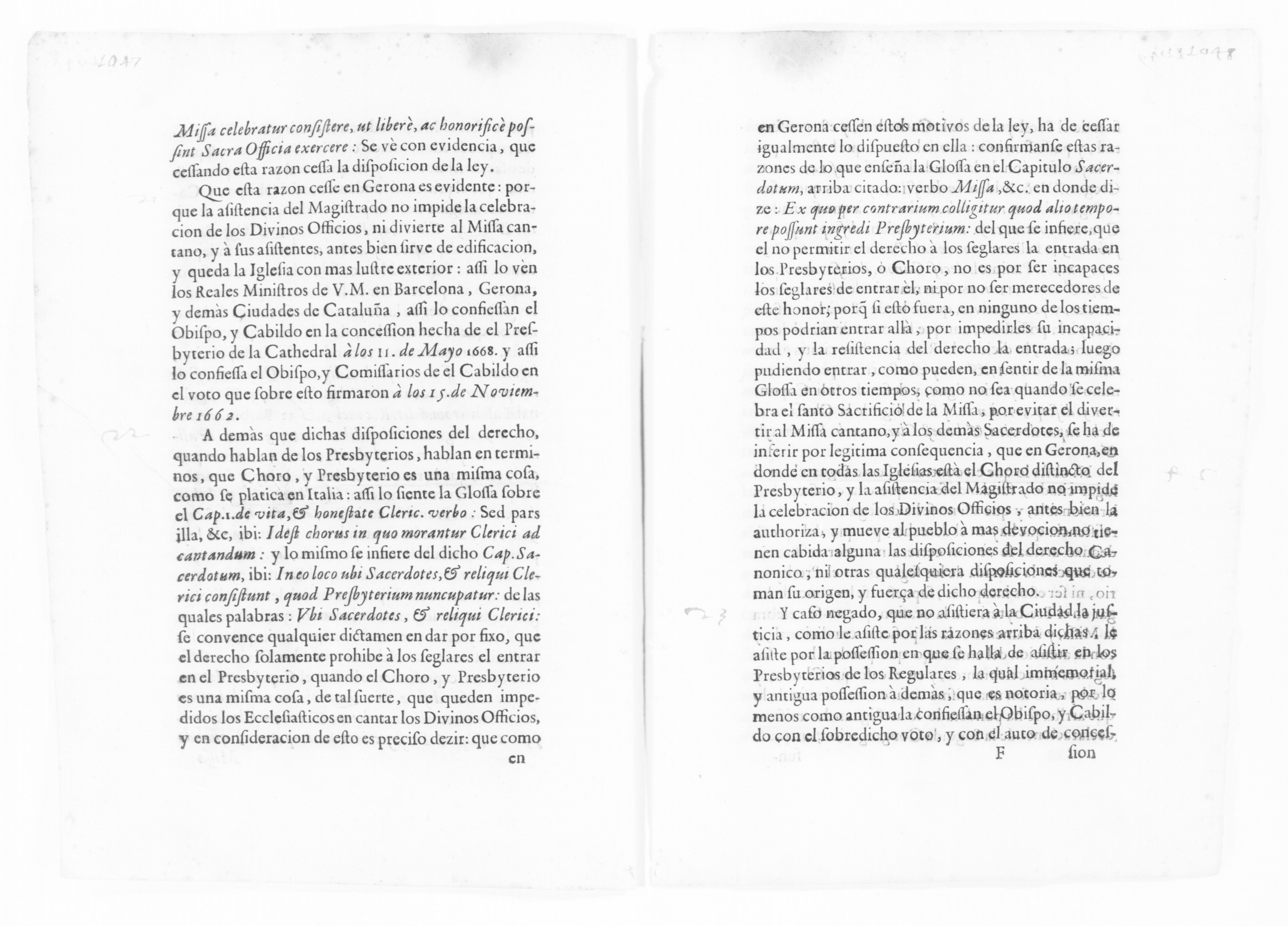 Scanned image of the current content page