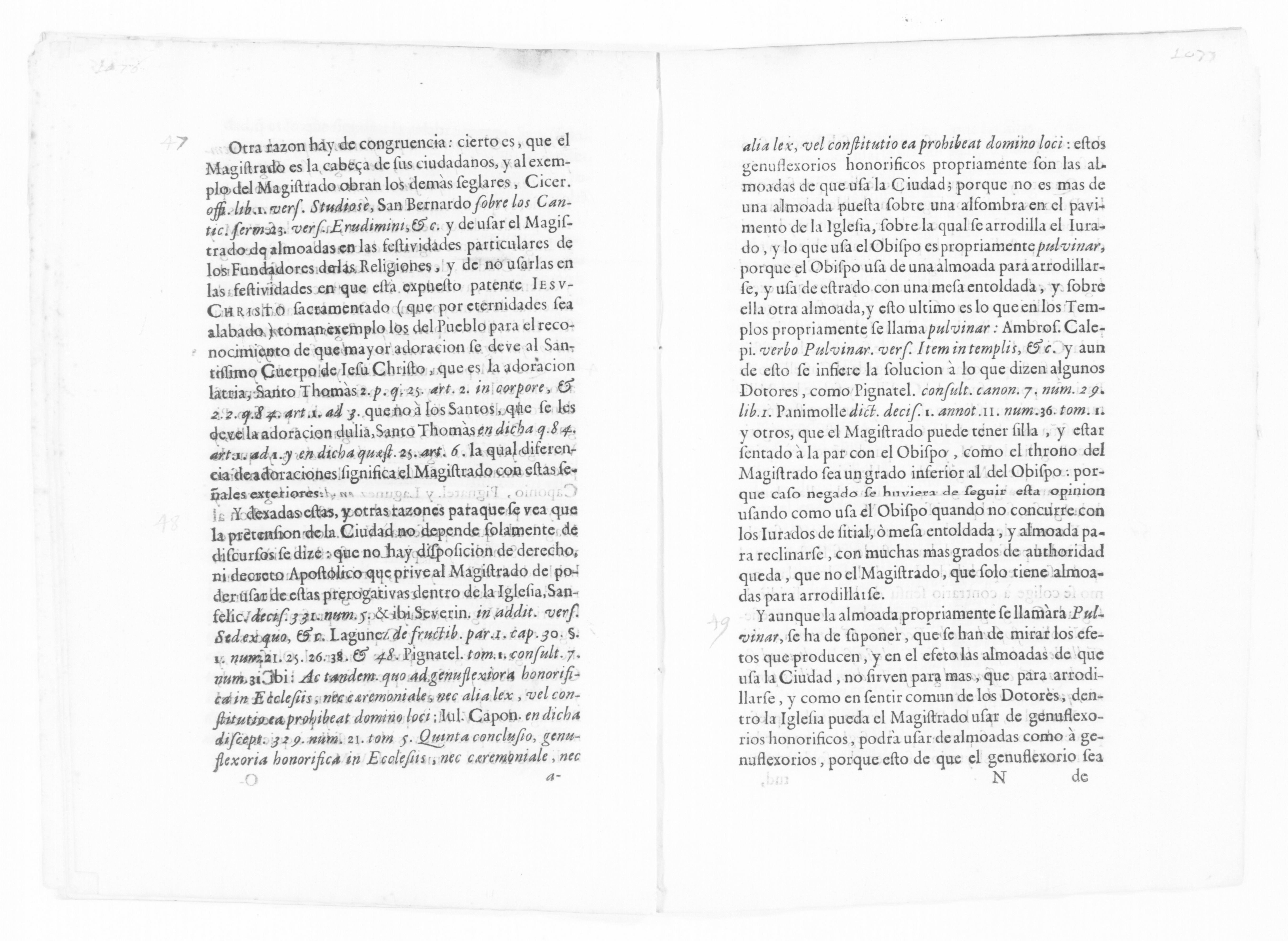 Scanned image of the current content page