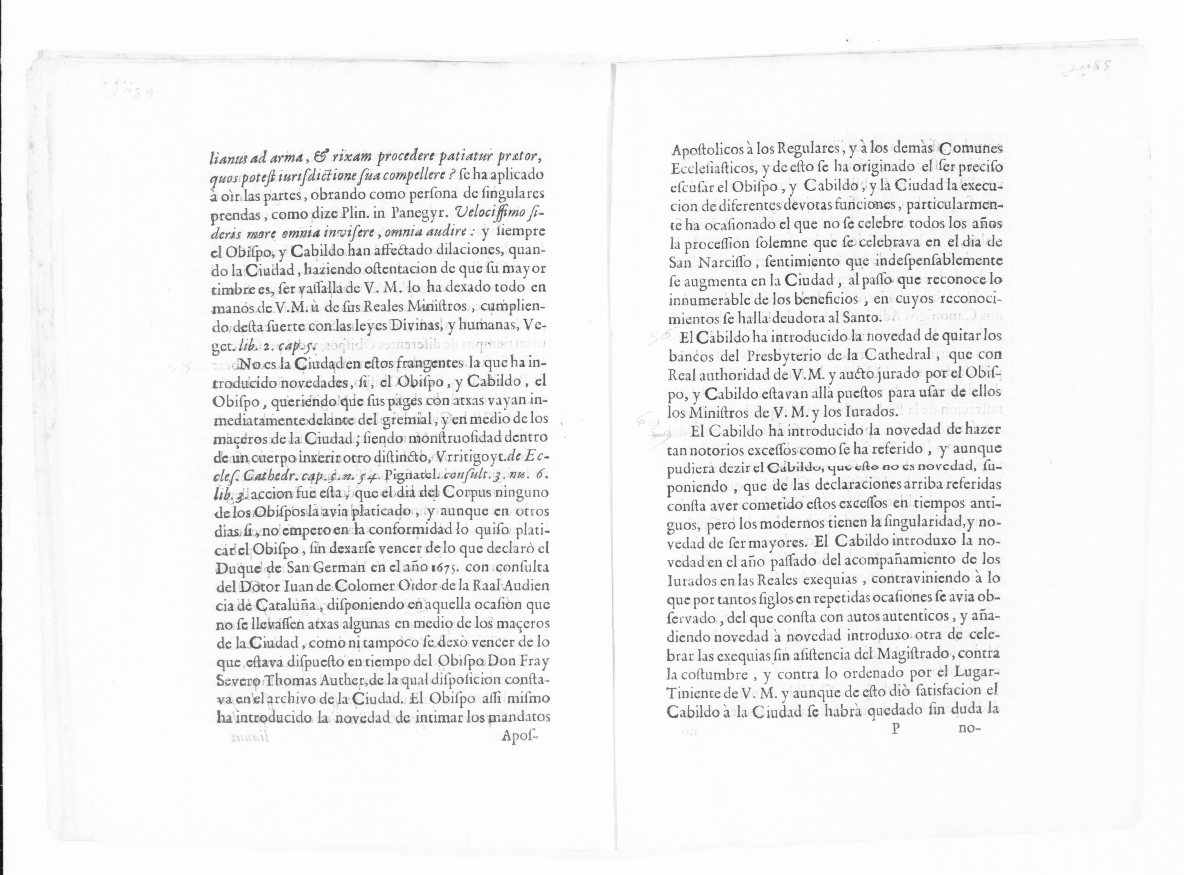 Scanned image of the current content page