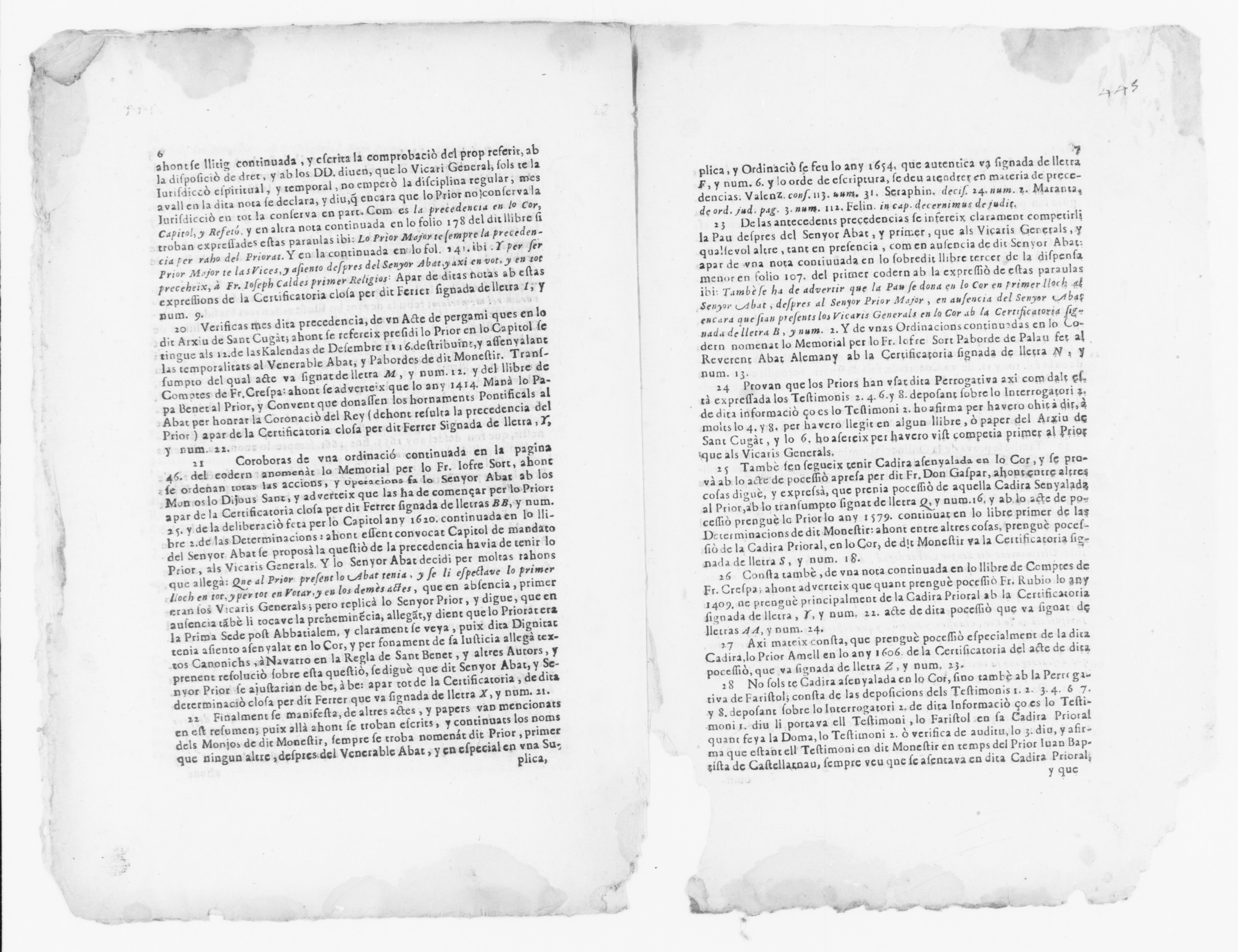 Scanned image of the current content page