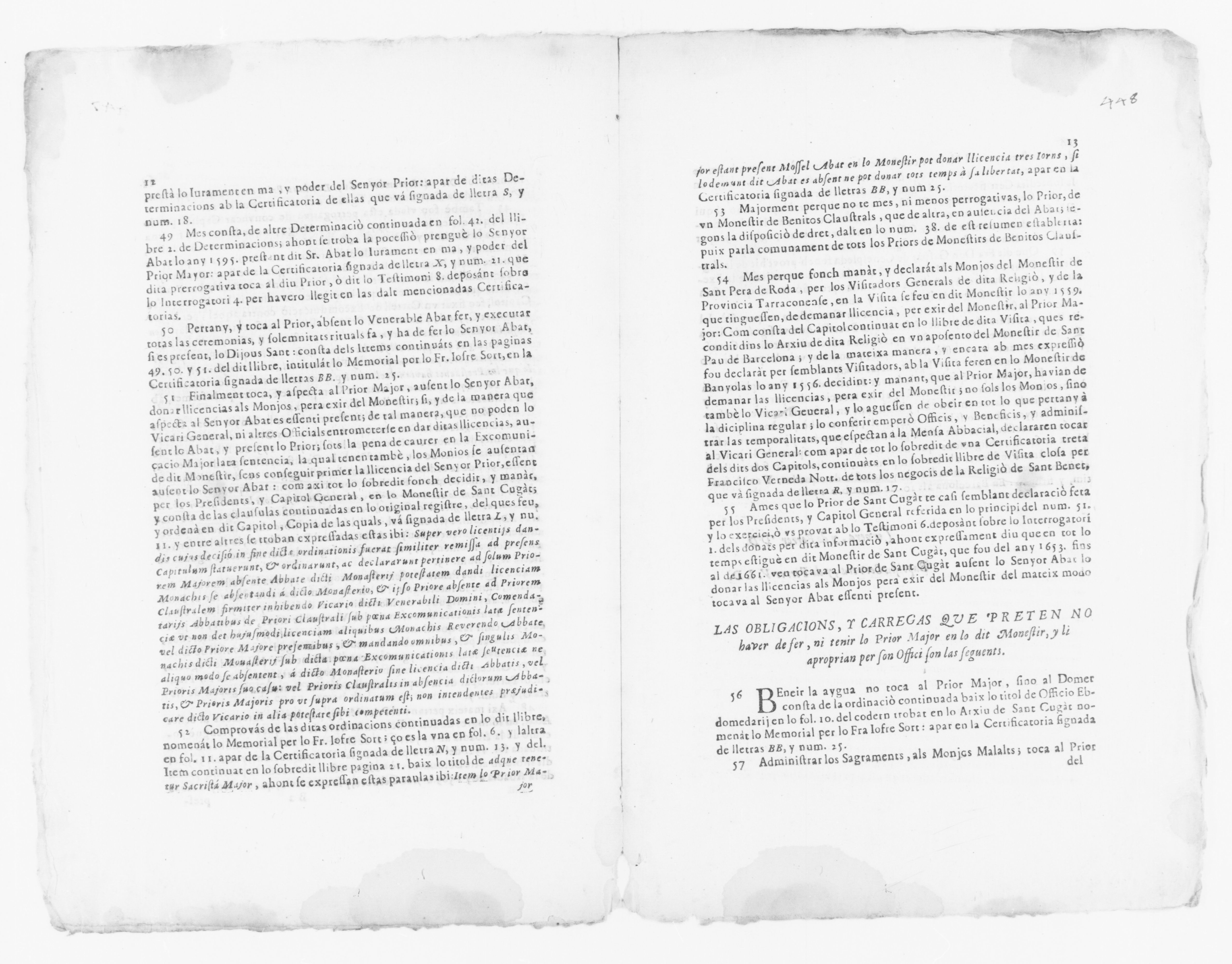 Scanned image of the current content page