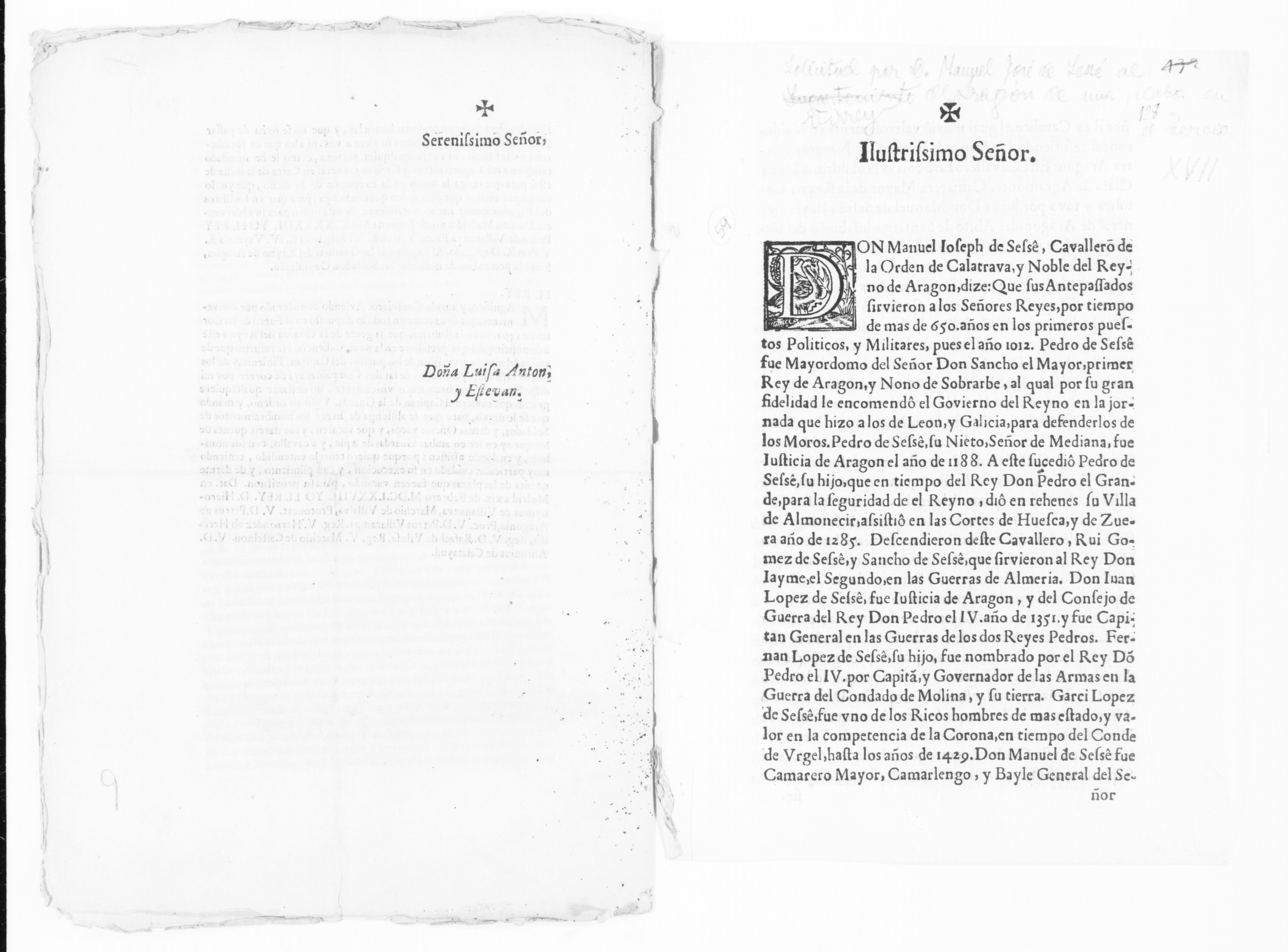 Scanned image of the current content page