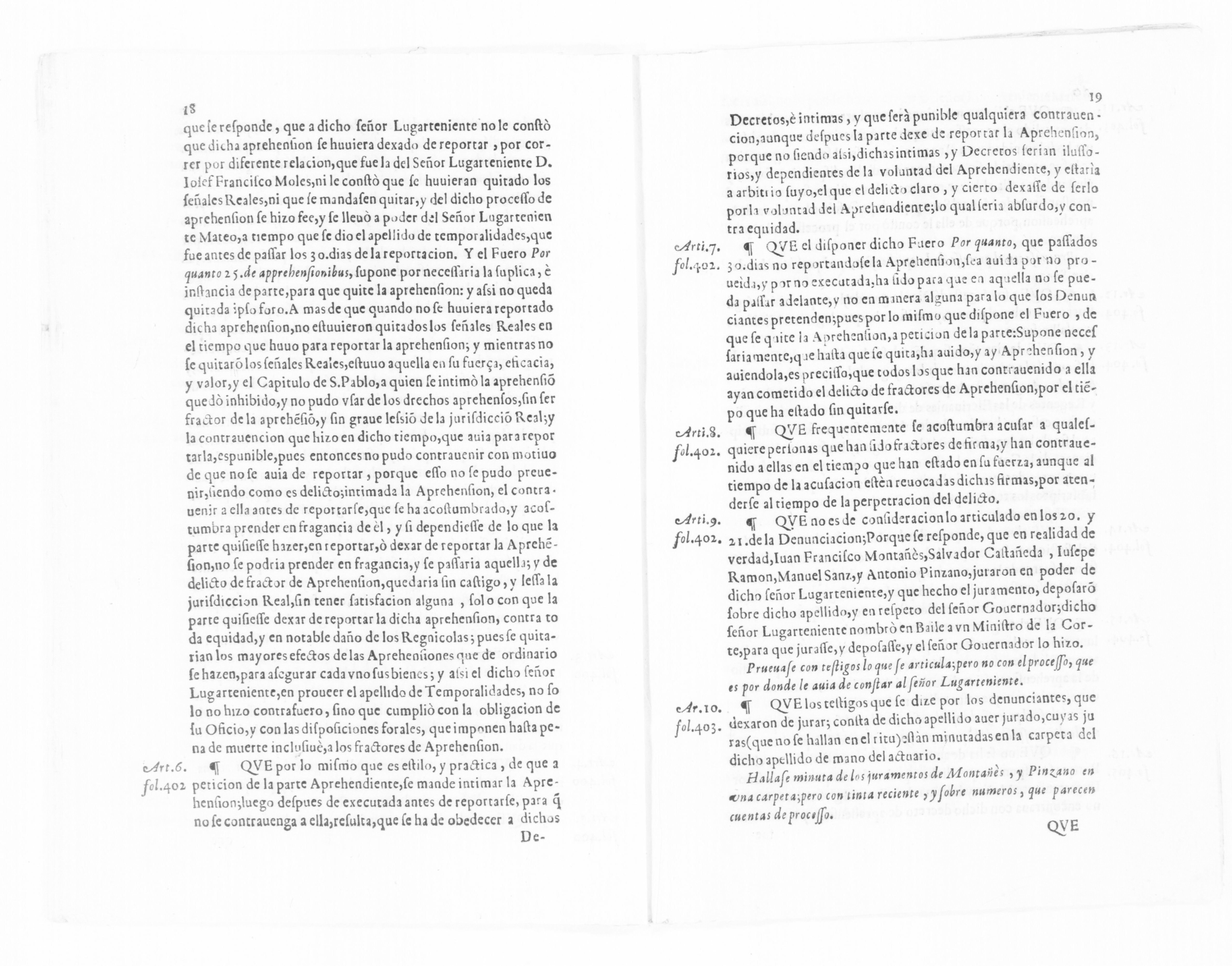 Scanned image of the current content page