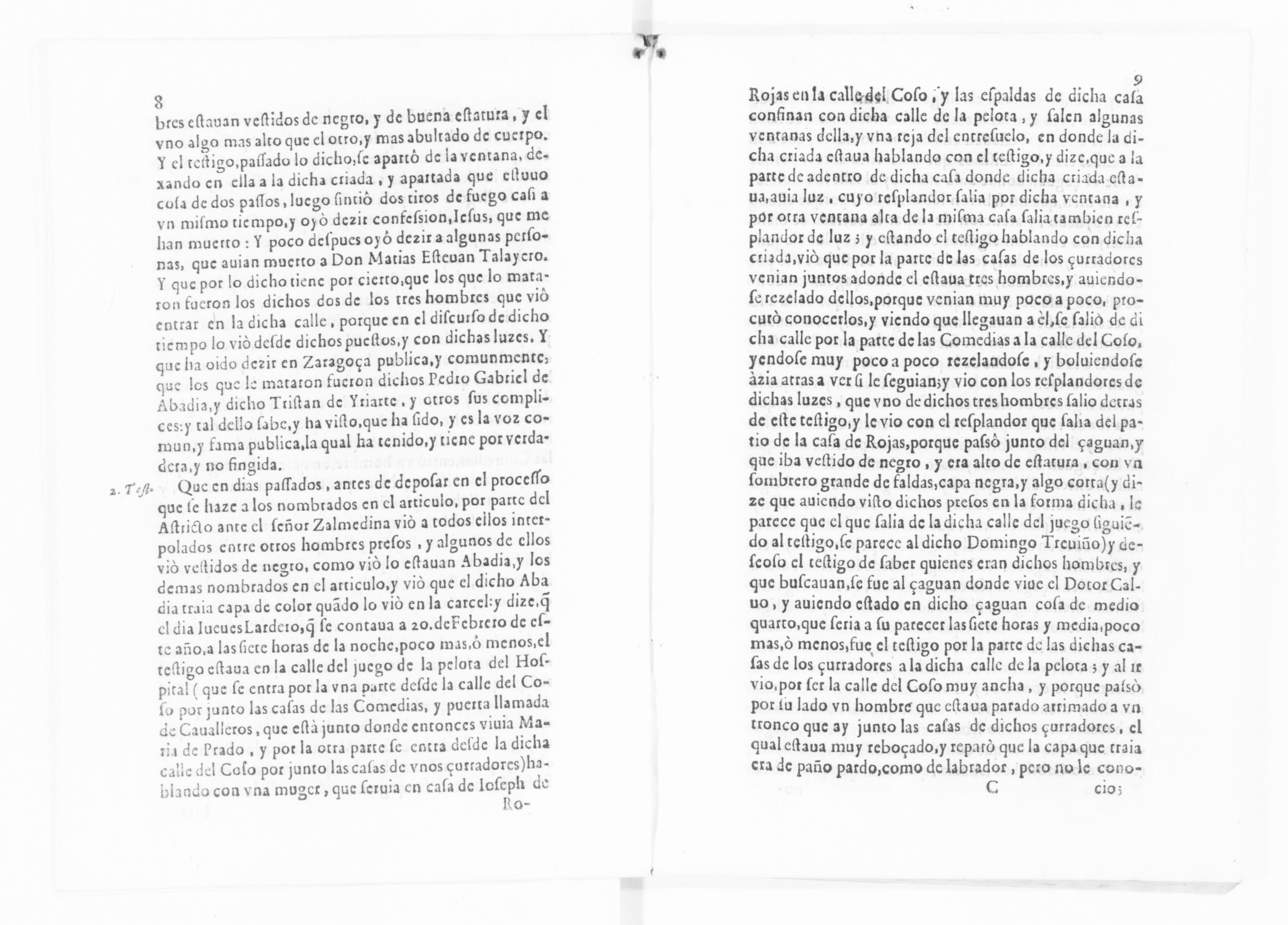 Scanned image of the current content page