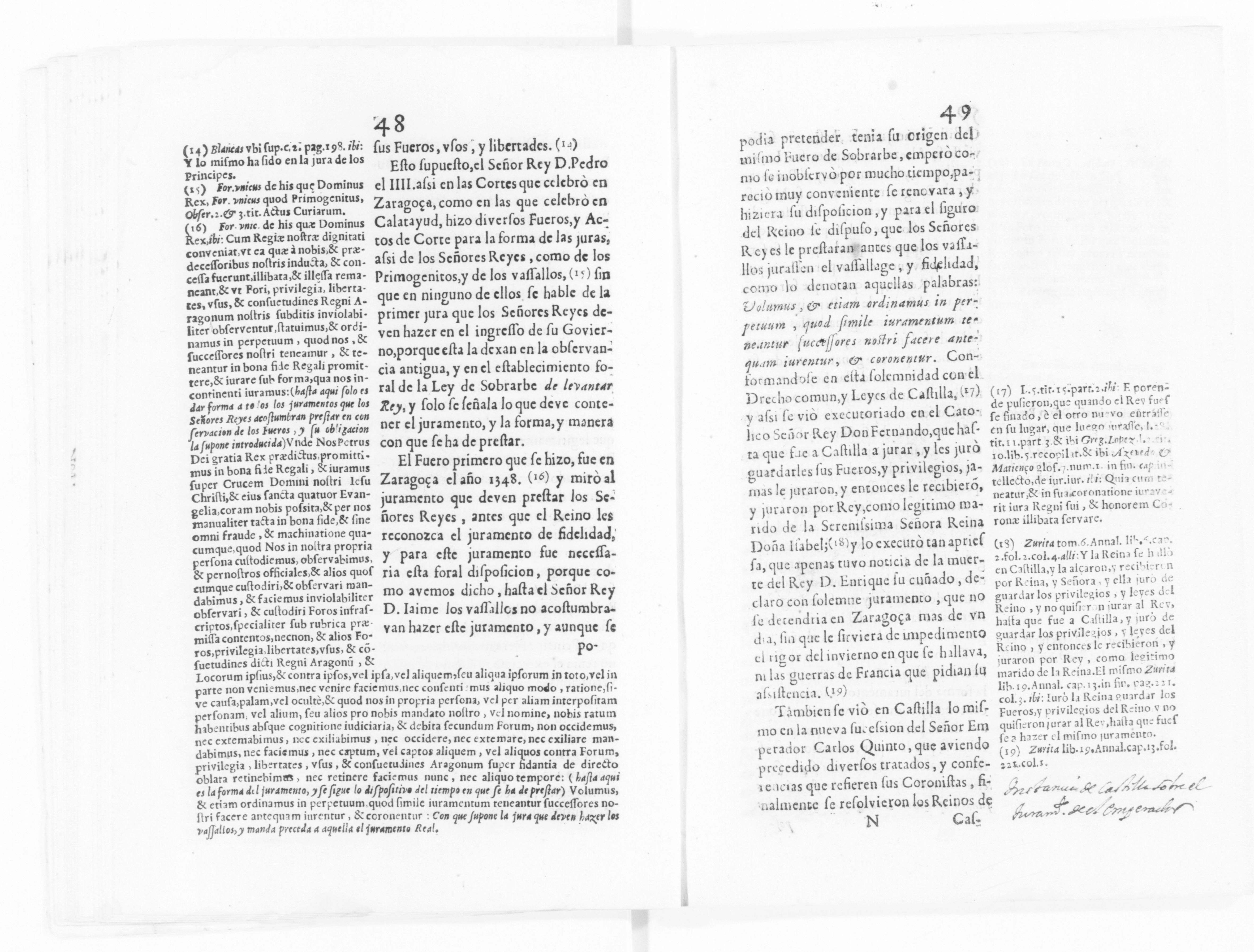 Scanned image of the current content page