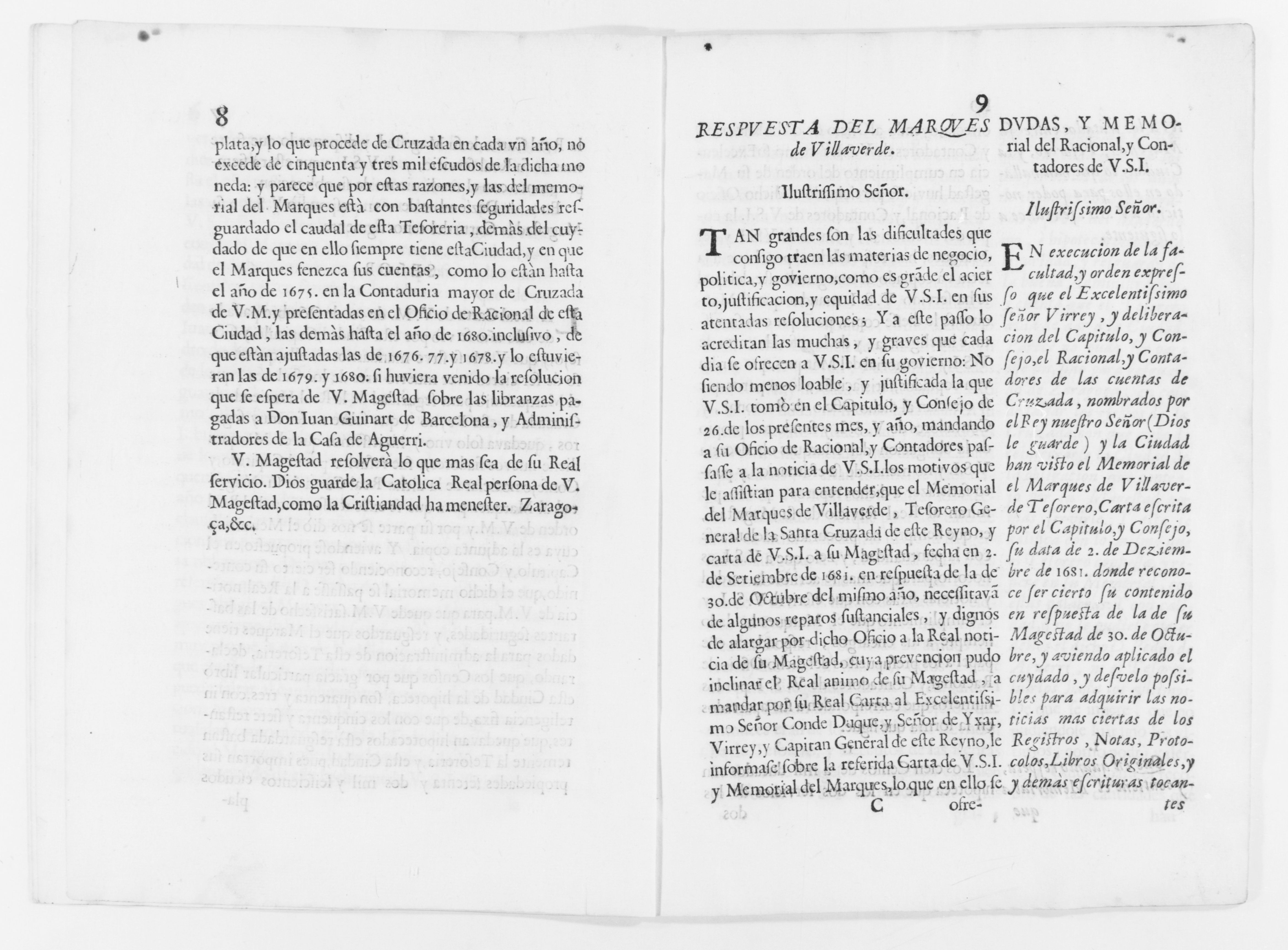 Scanned image of the current content page