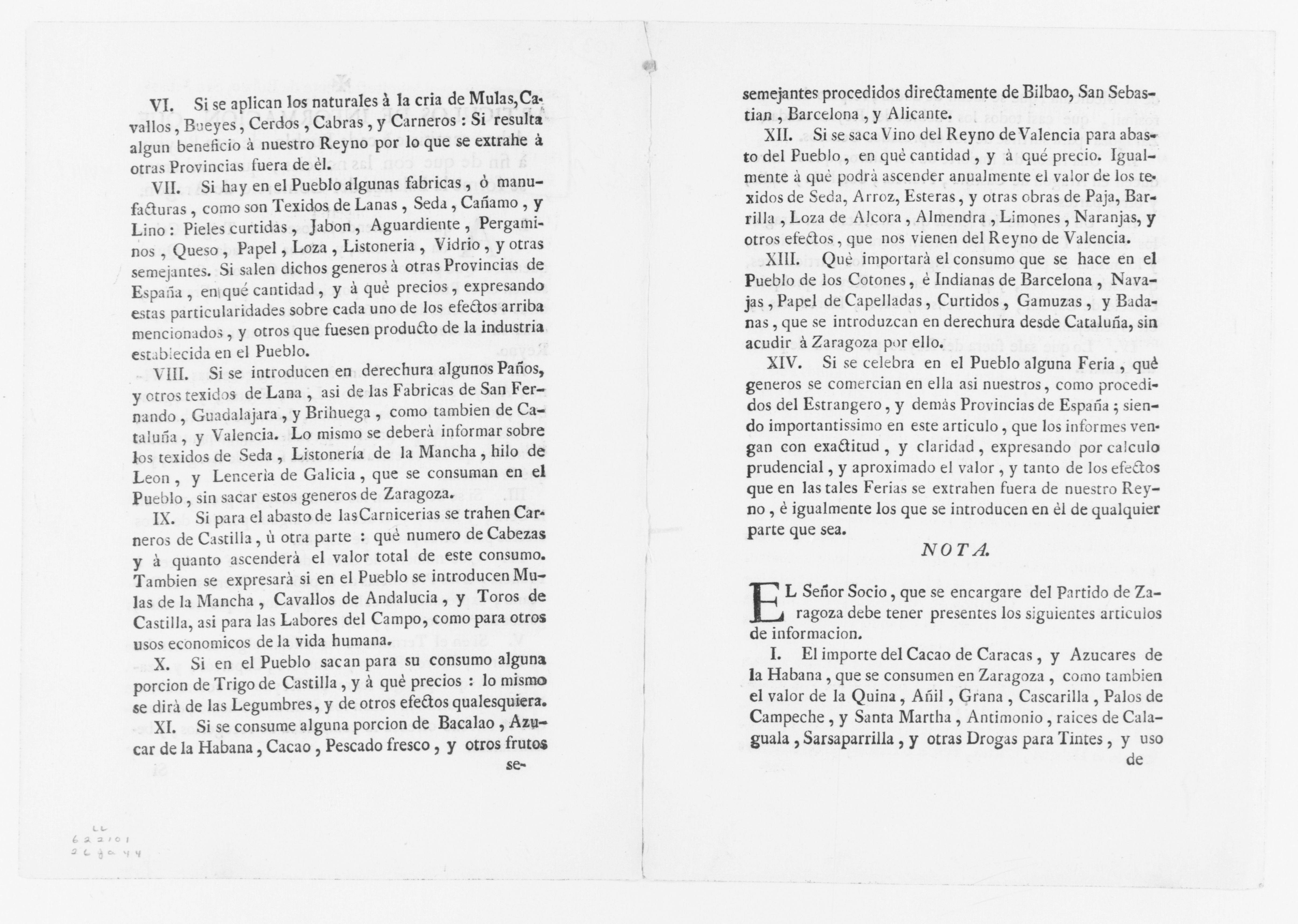 Scanned image of the current content page