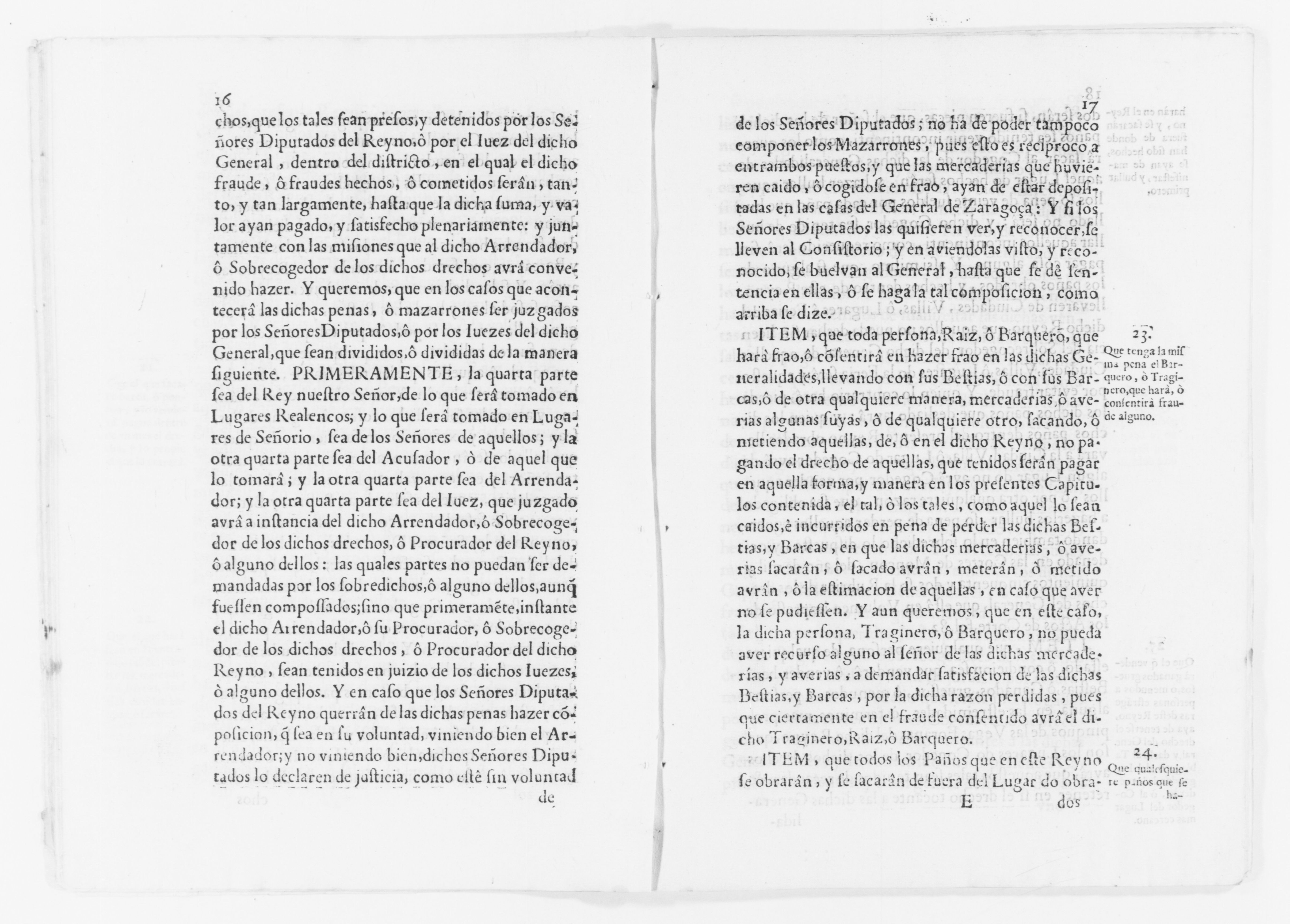 Scanned image of the current content page