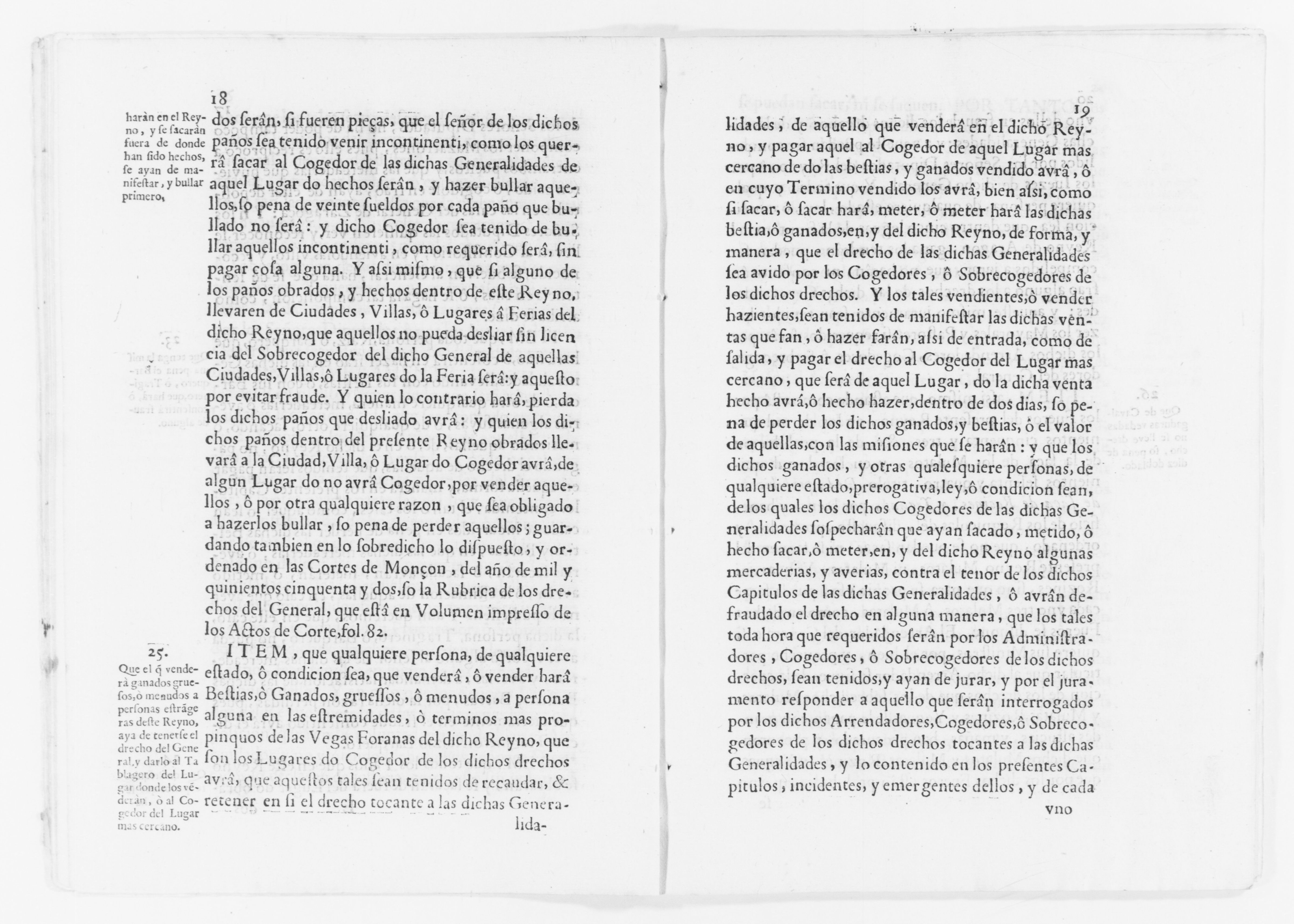 Scanned image of the current content page