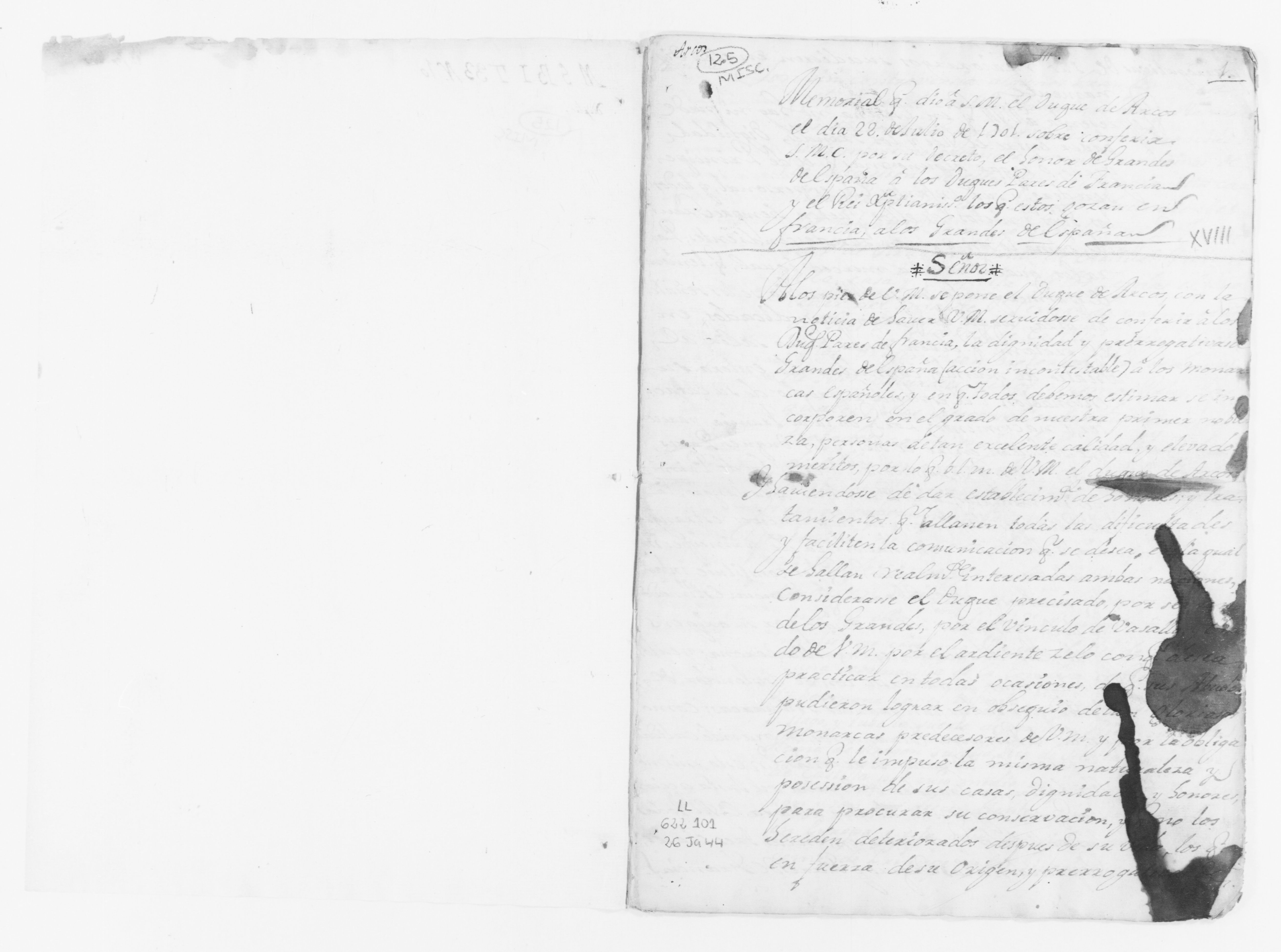 Scanned image of the current content page
