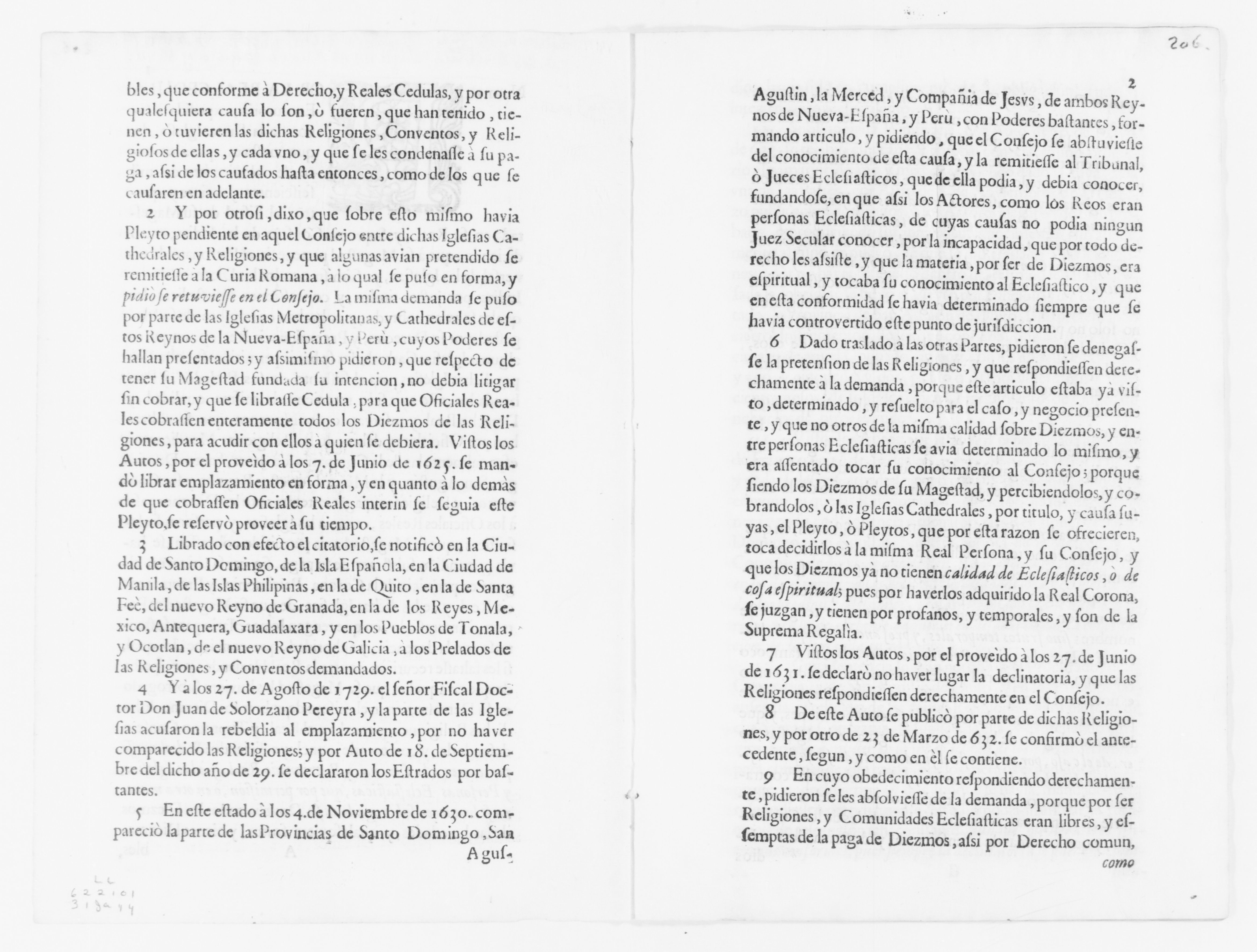 Scanned image of the current content page