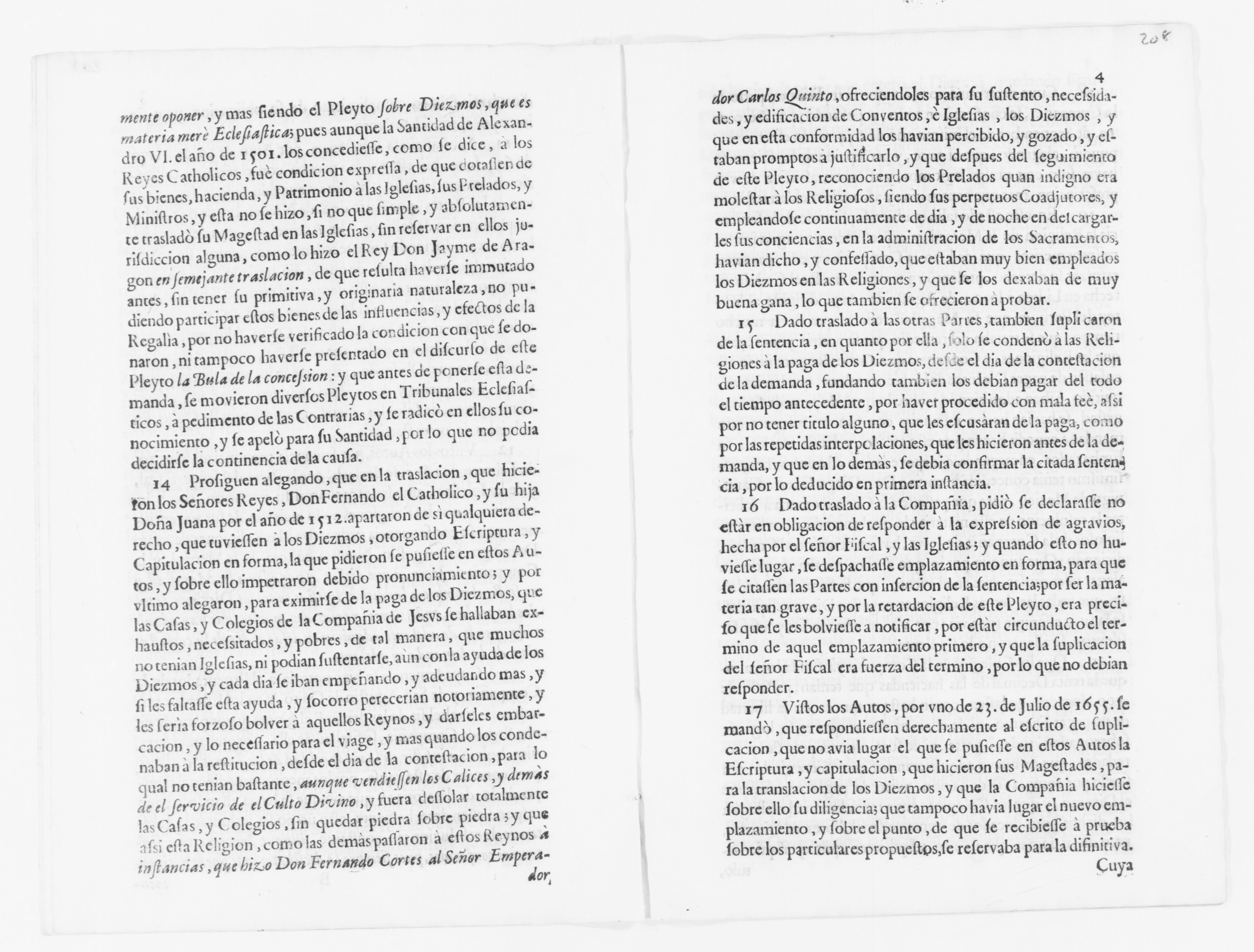 Scanned image of the current content page