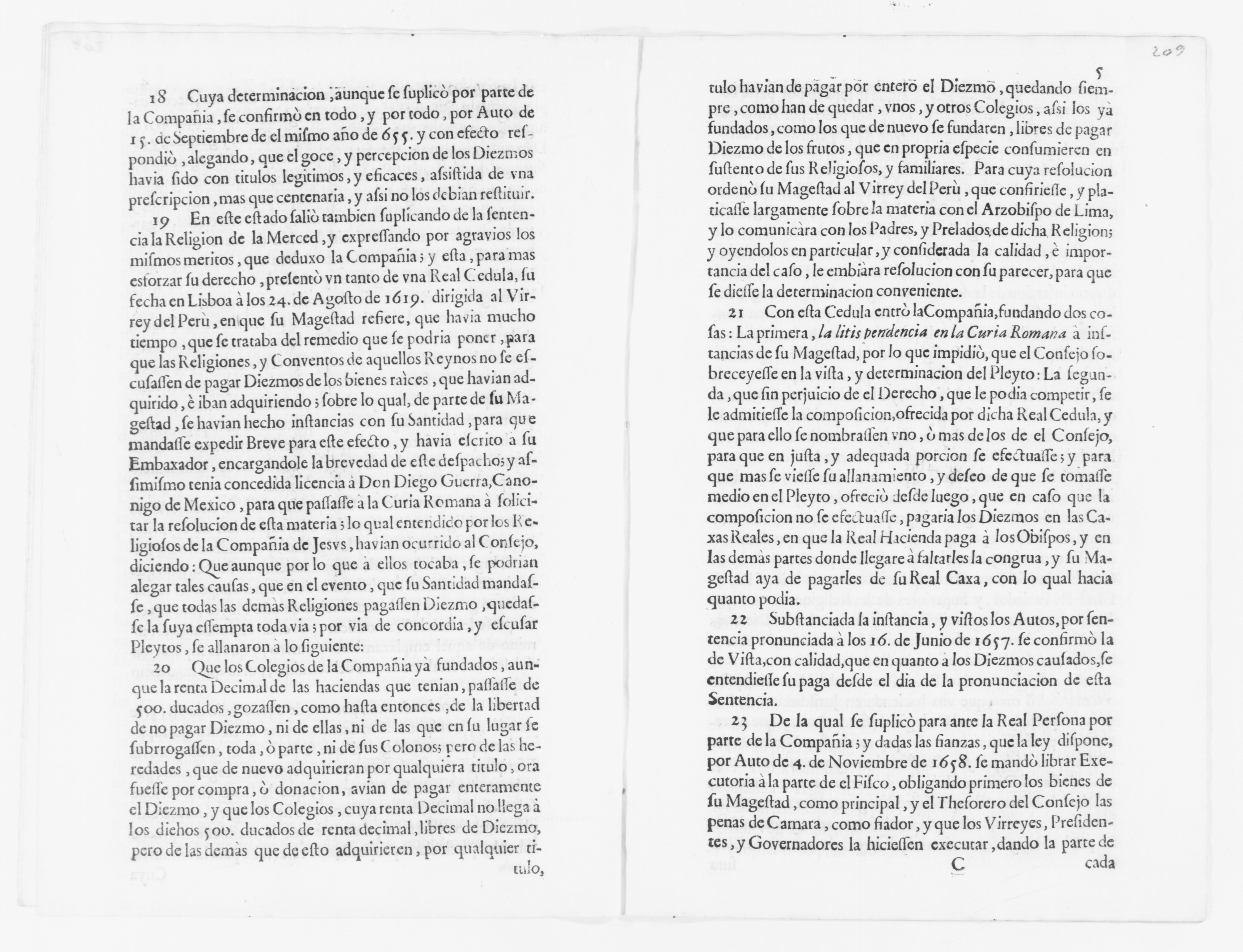 Scanned image of the current content page