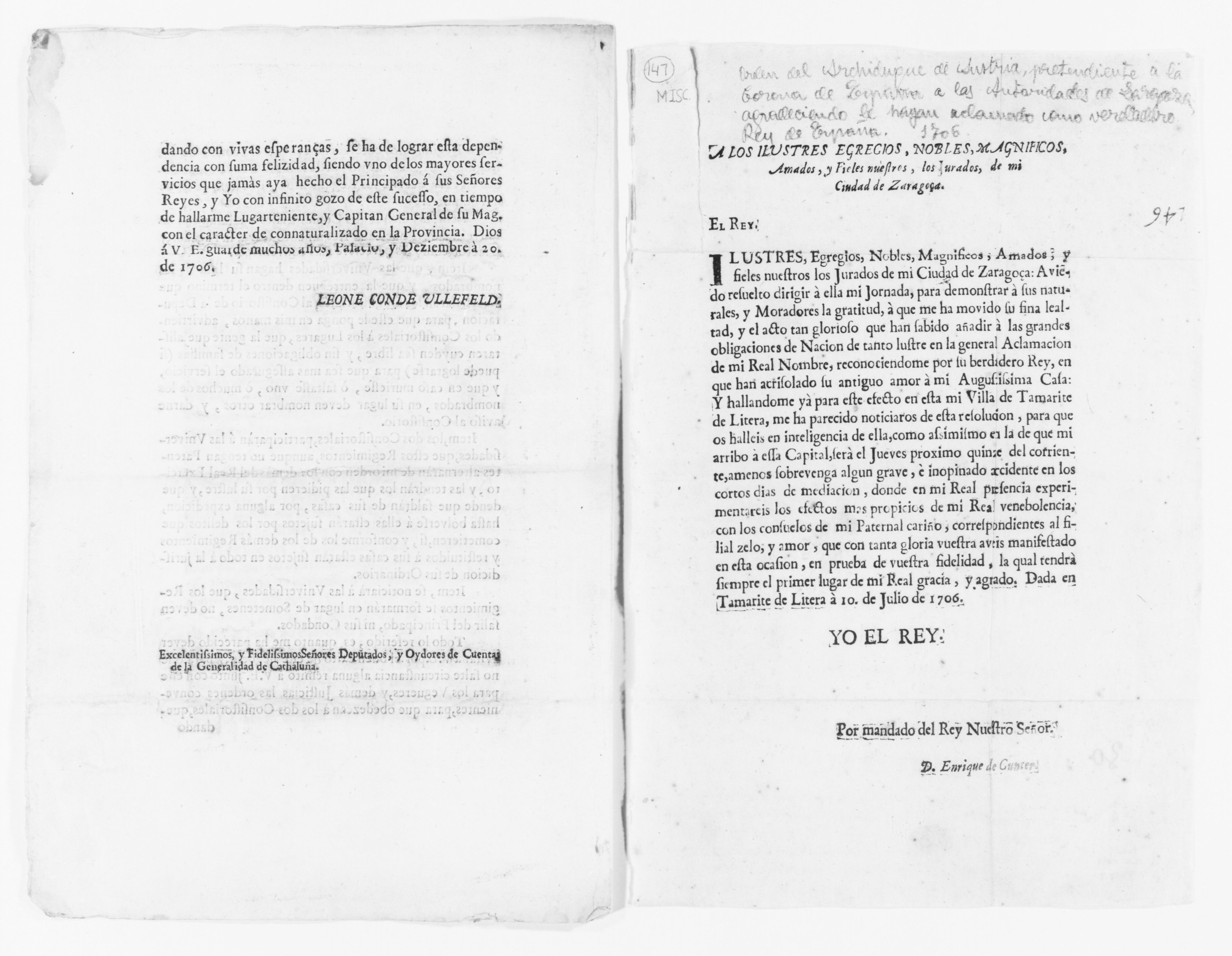 Scanned image of the current content page