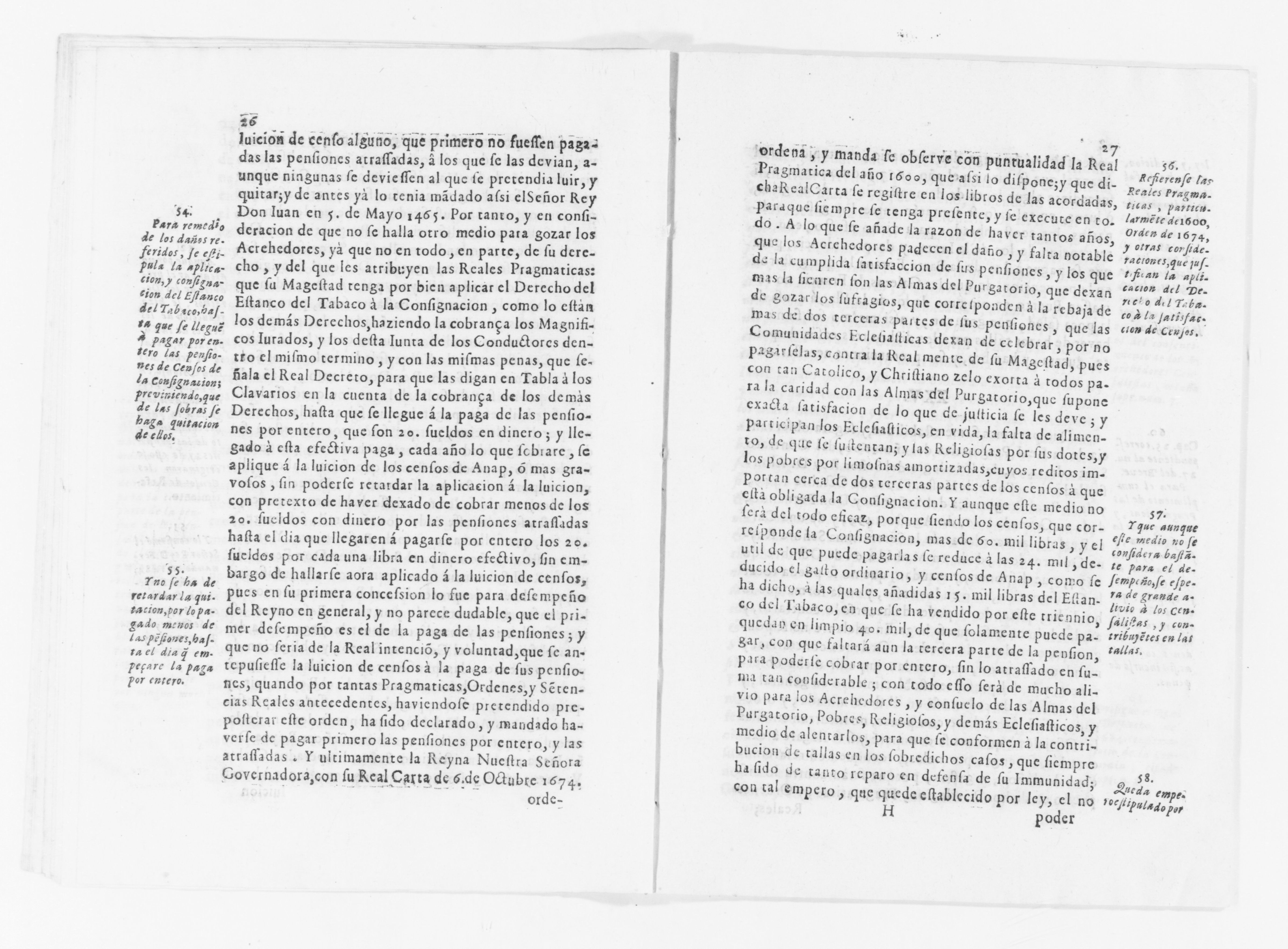 Scanned image of the current content page