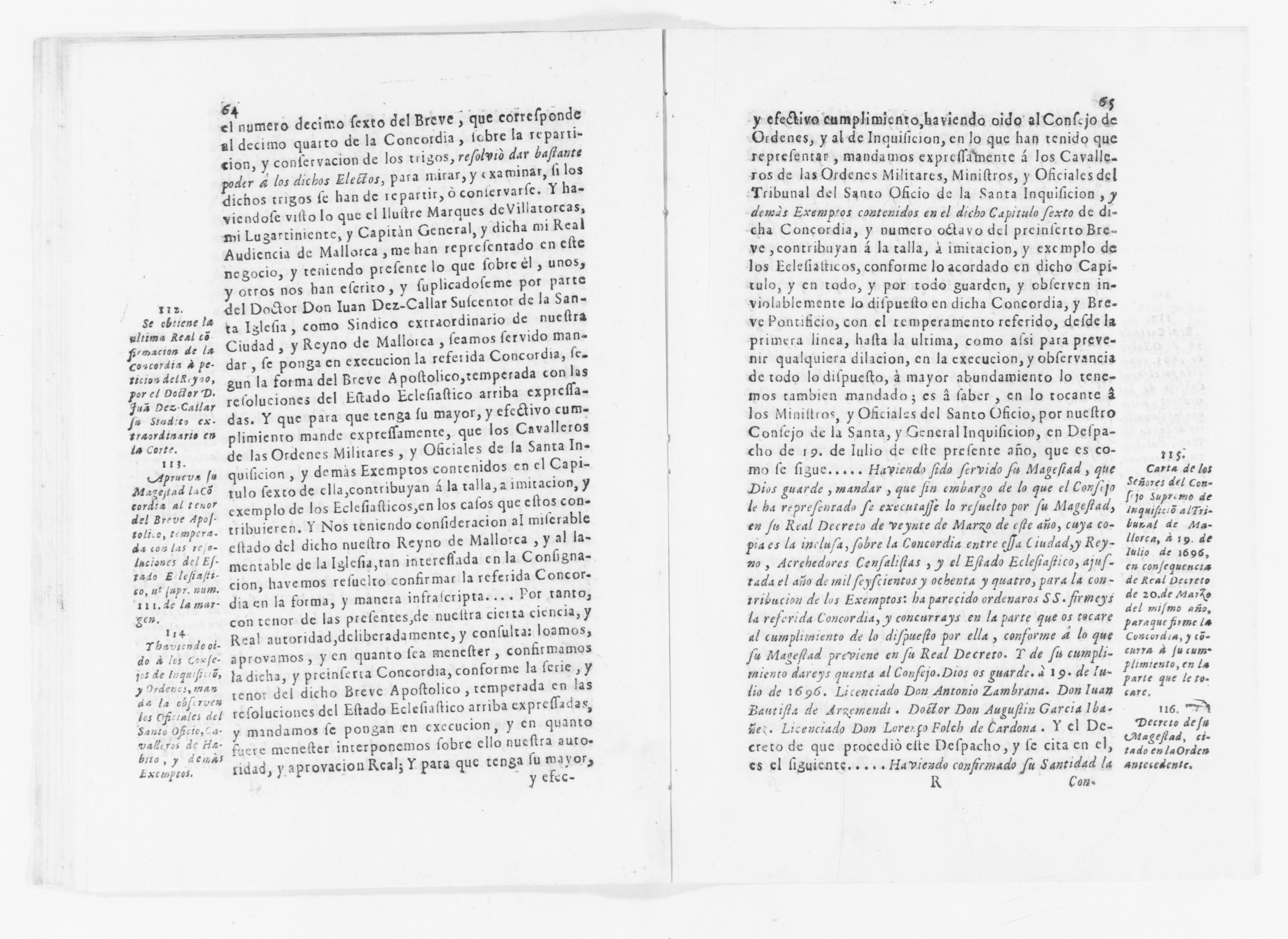 Scanned image of the current content page