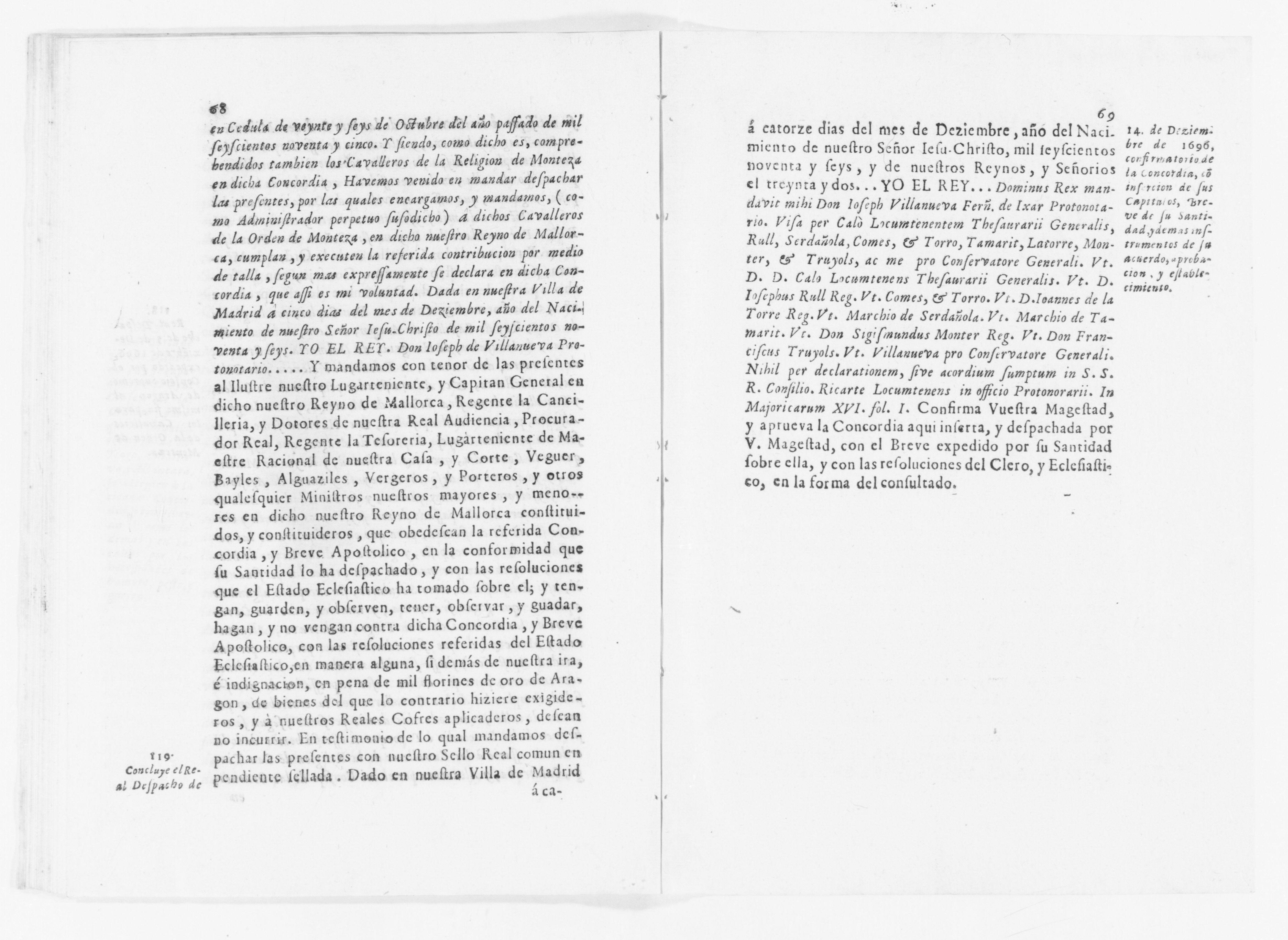 Scanned image of the current content page