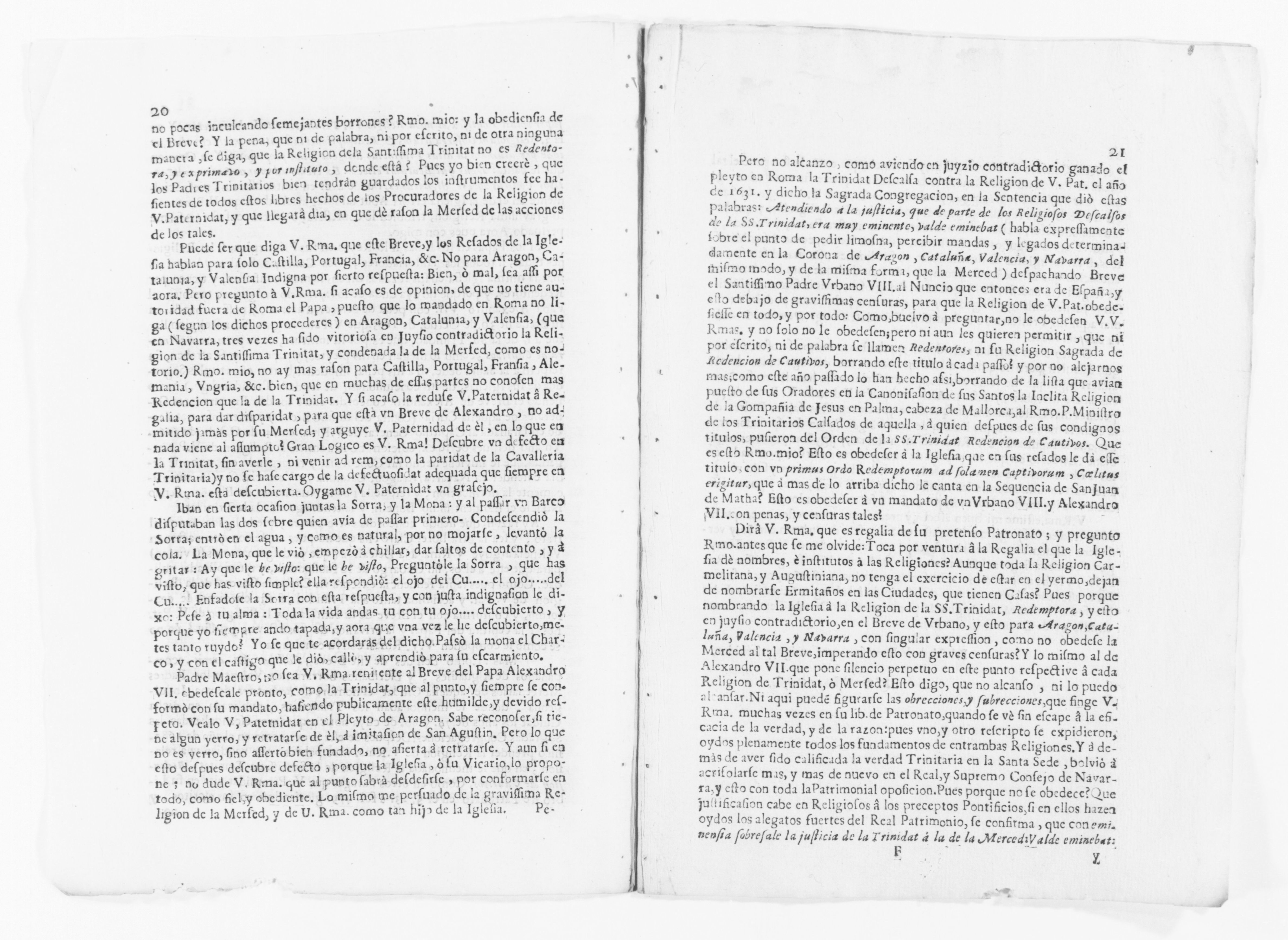 Scanned image of the current content page