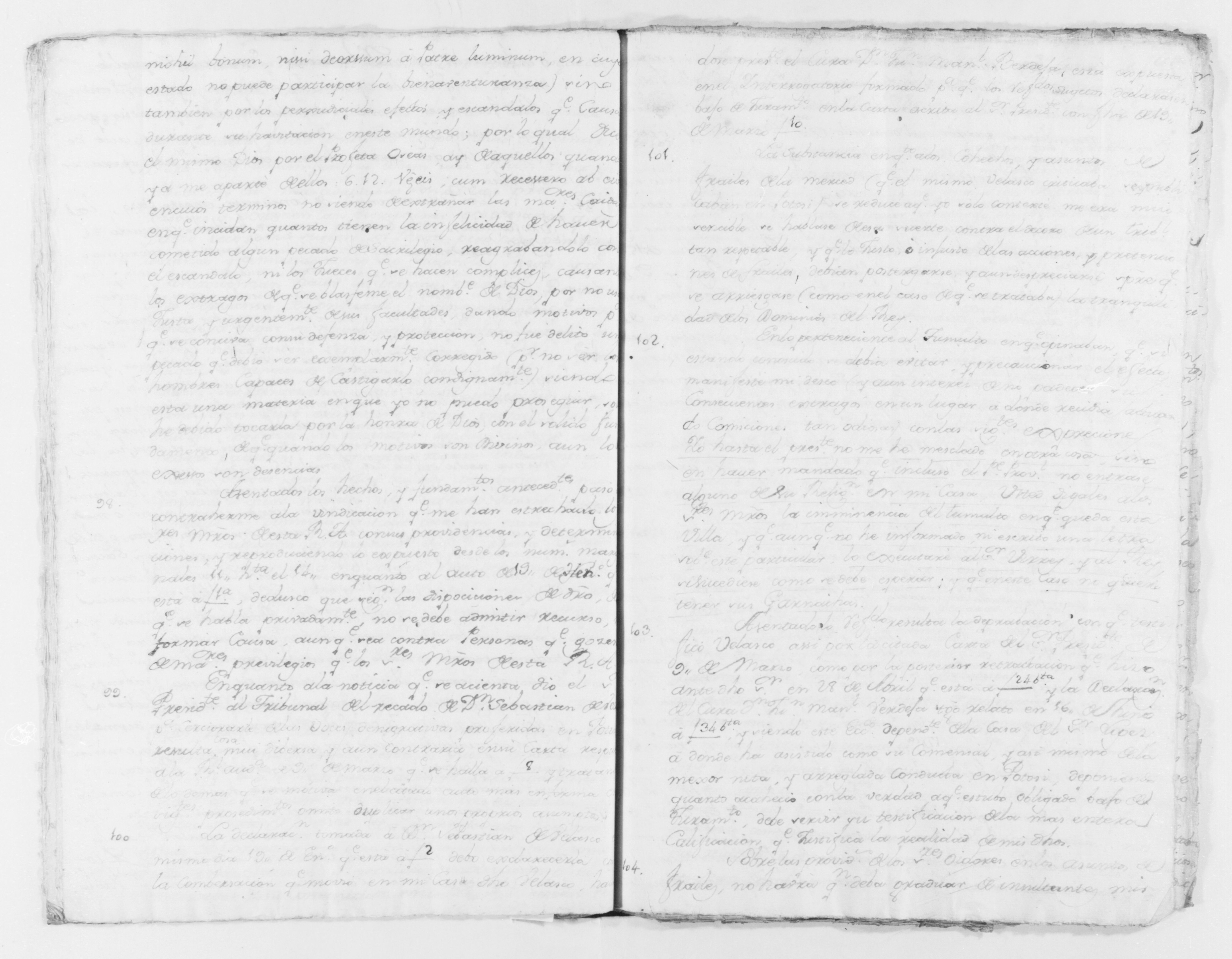 Scanned image of the current content page