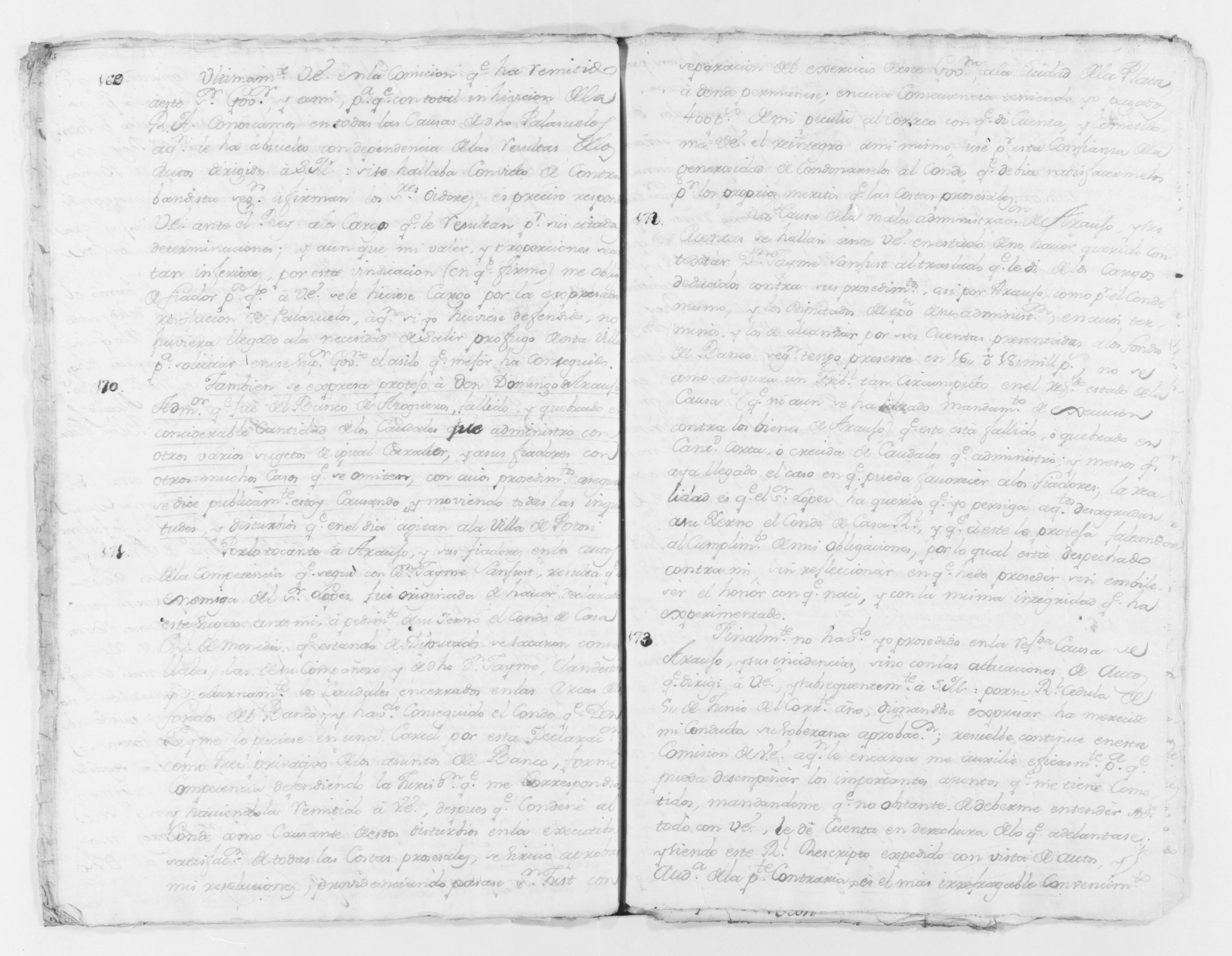 Scanned image of the current content page