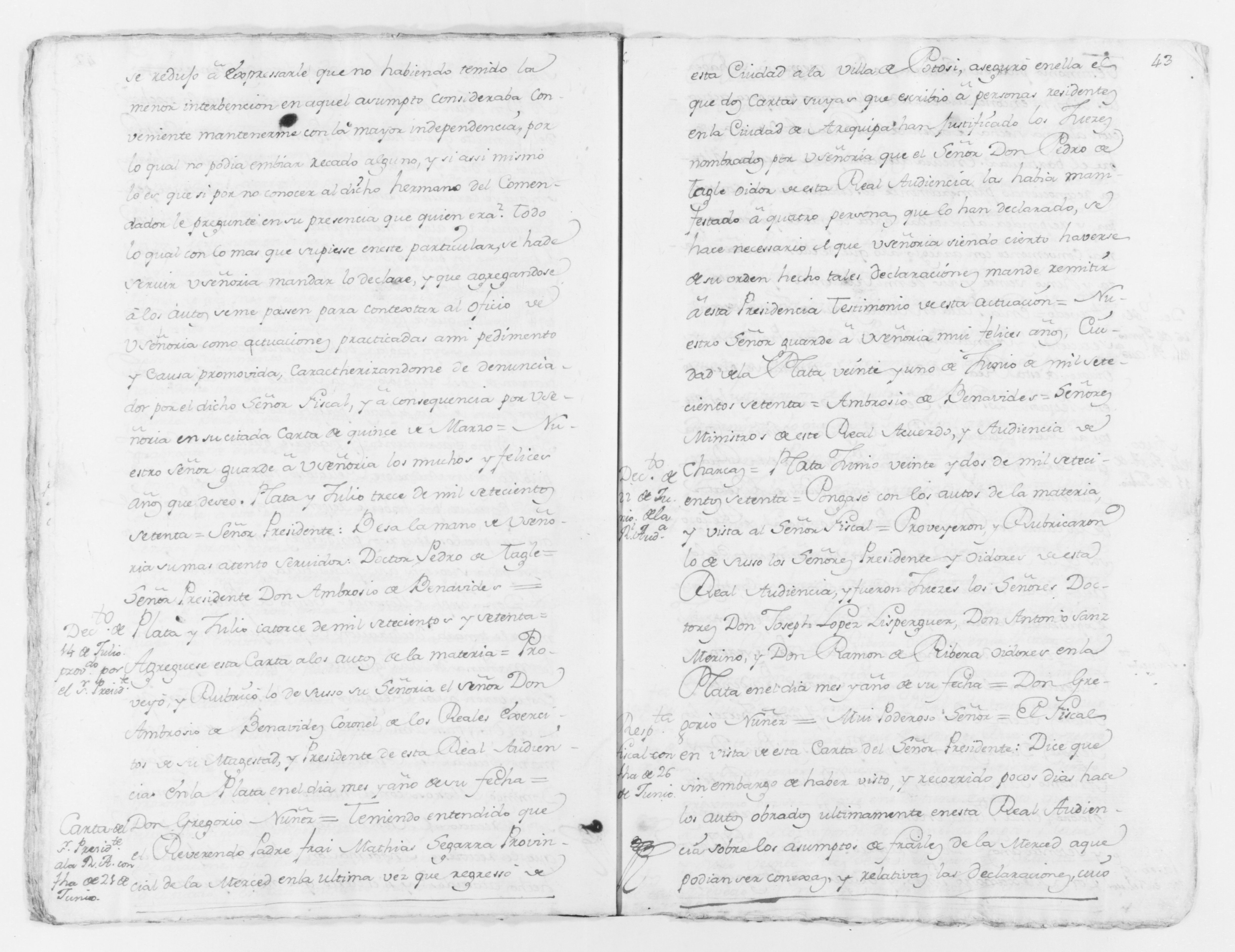 Scanned image of the current content page