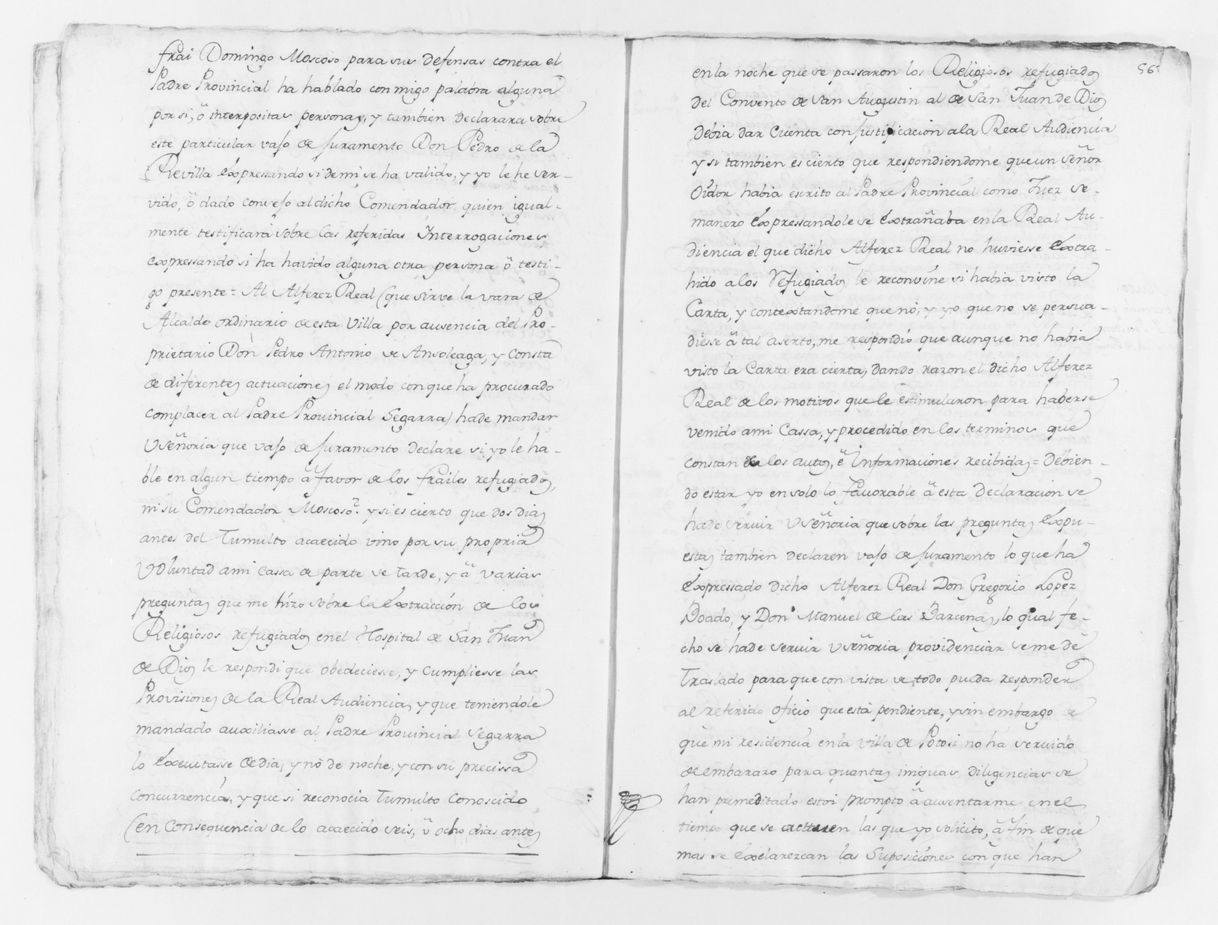 Scanned image of the current content page