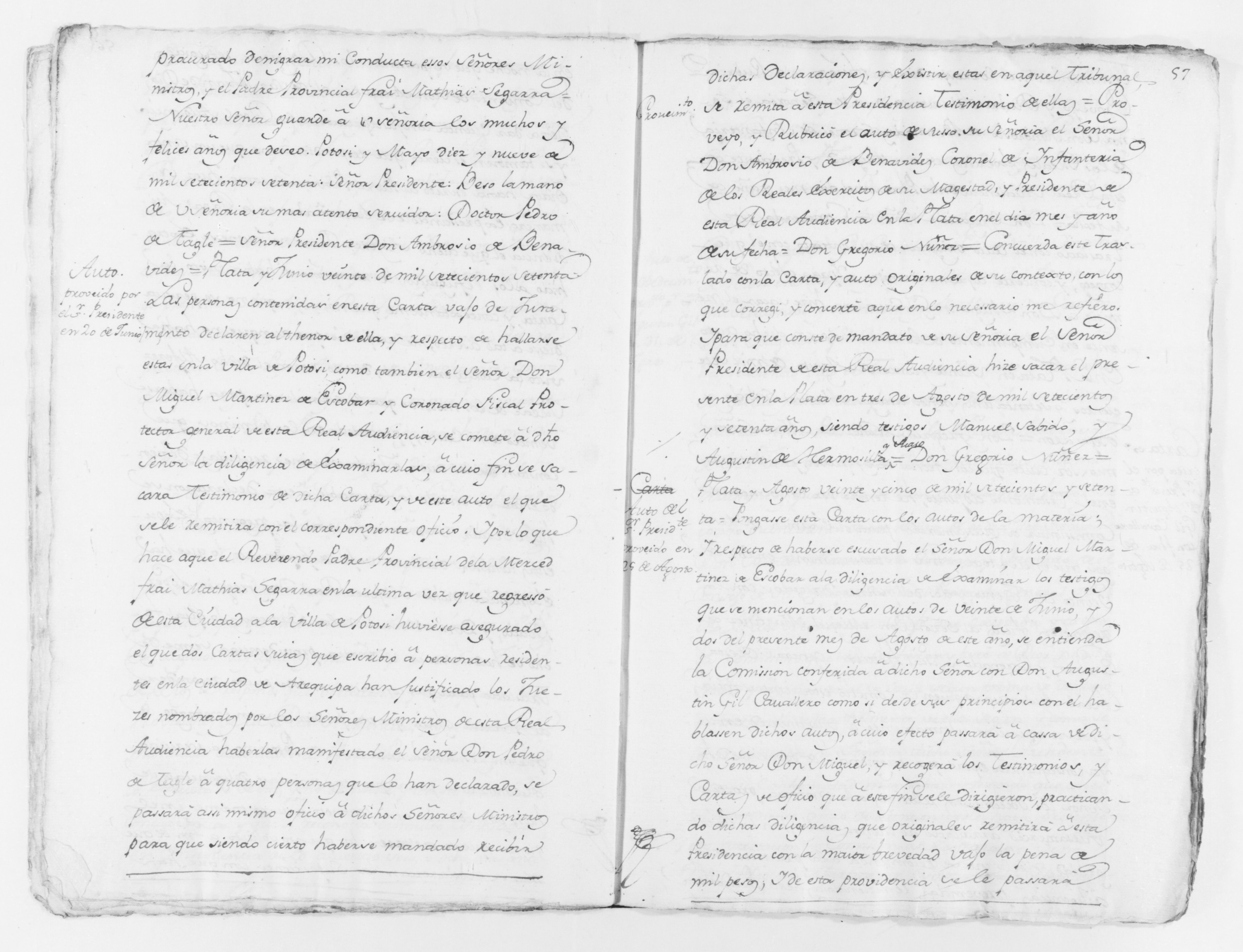 Scanned image of the current content page