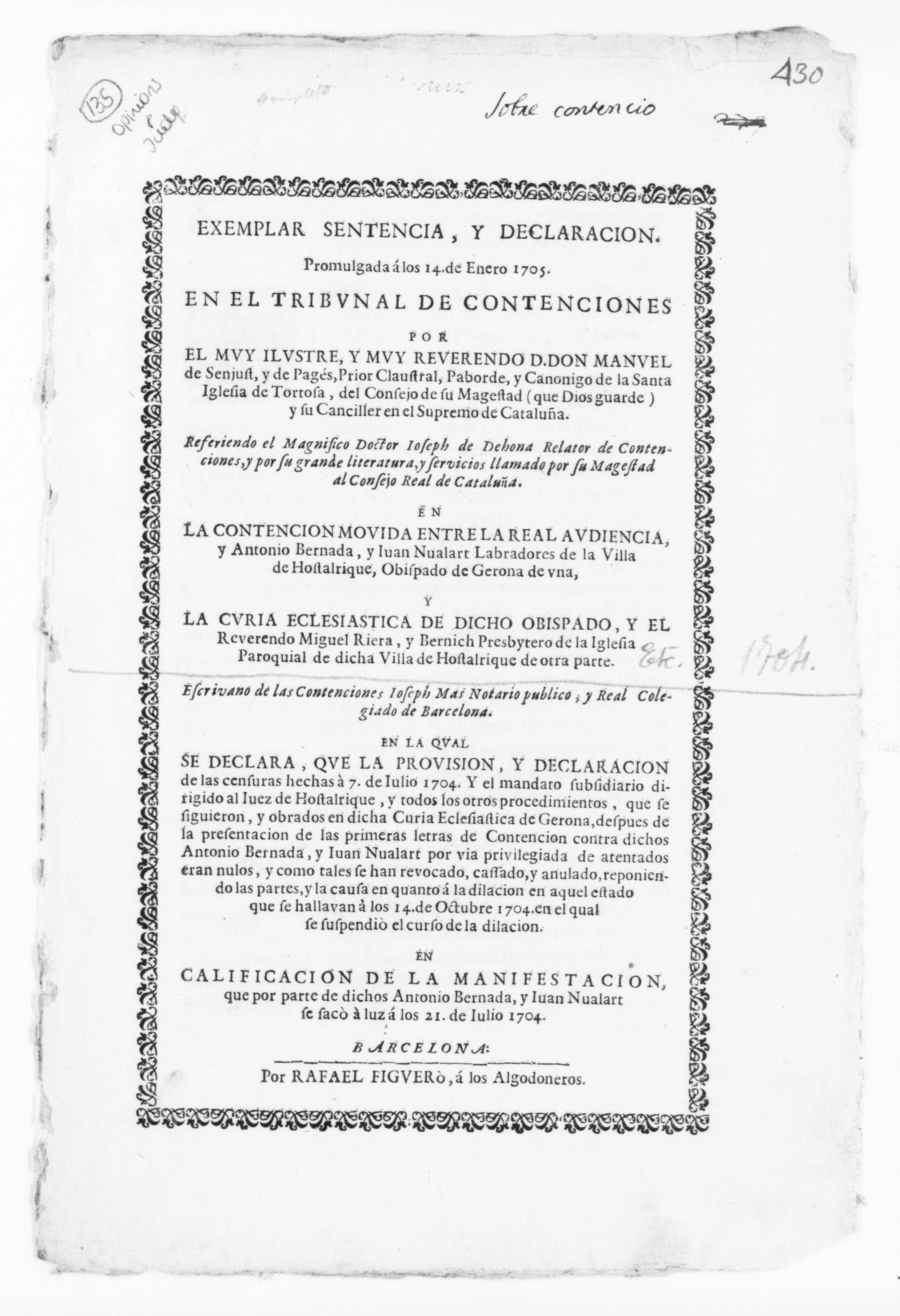 Scanned image of the current content page