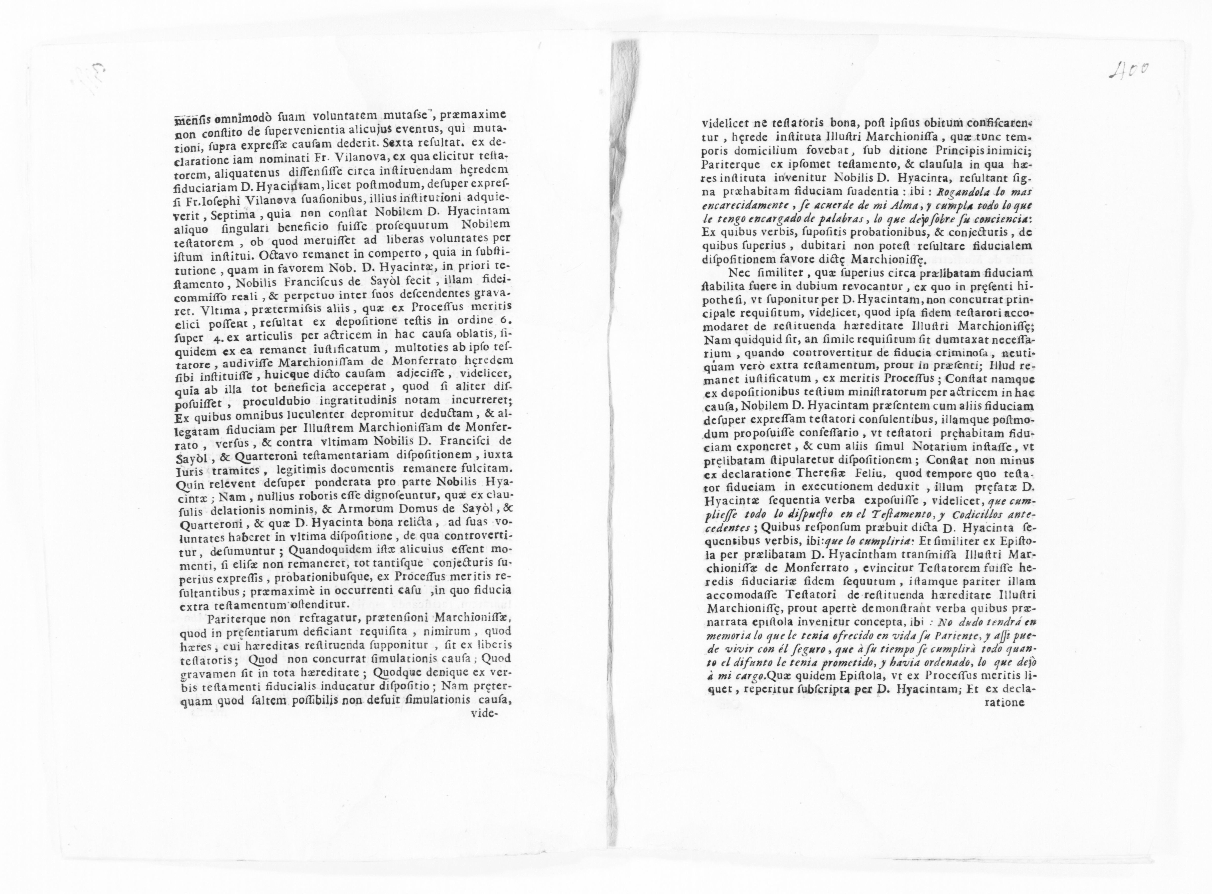 Scanned image of the current content page