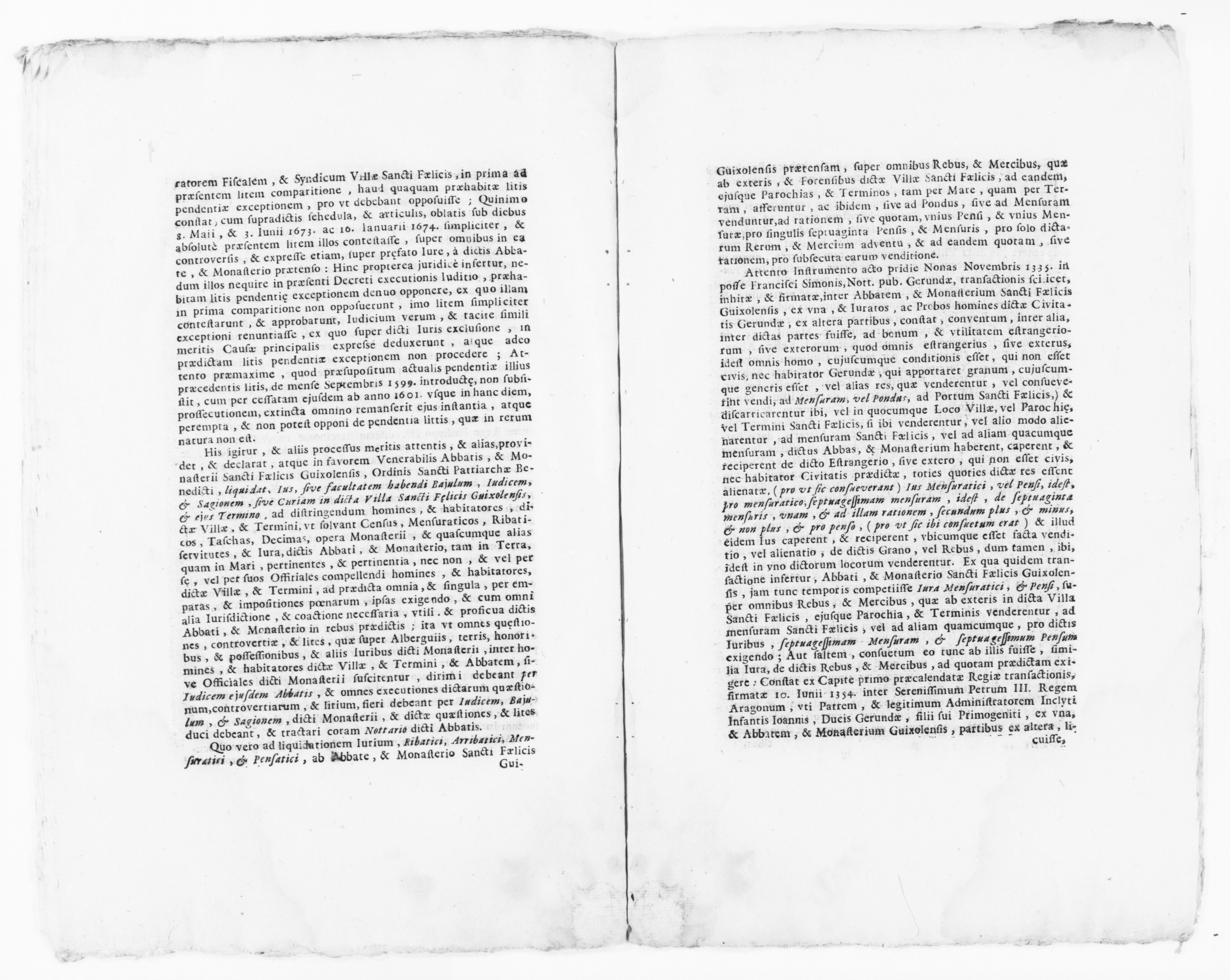 Scanned image of the current content page