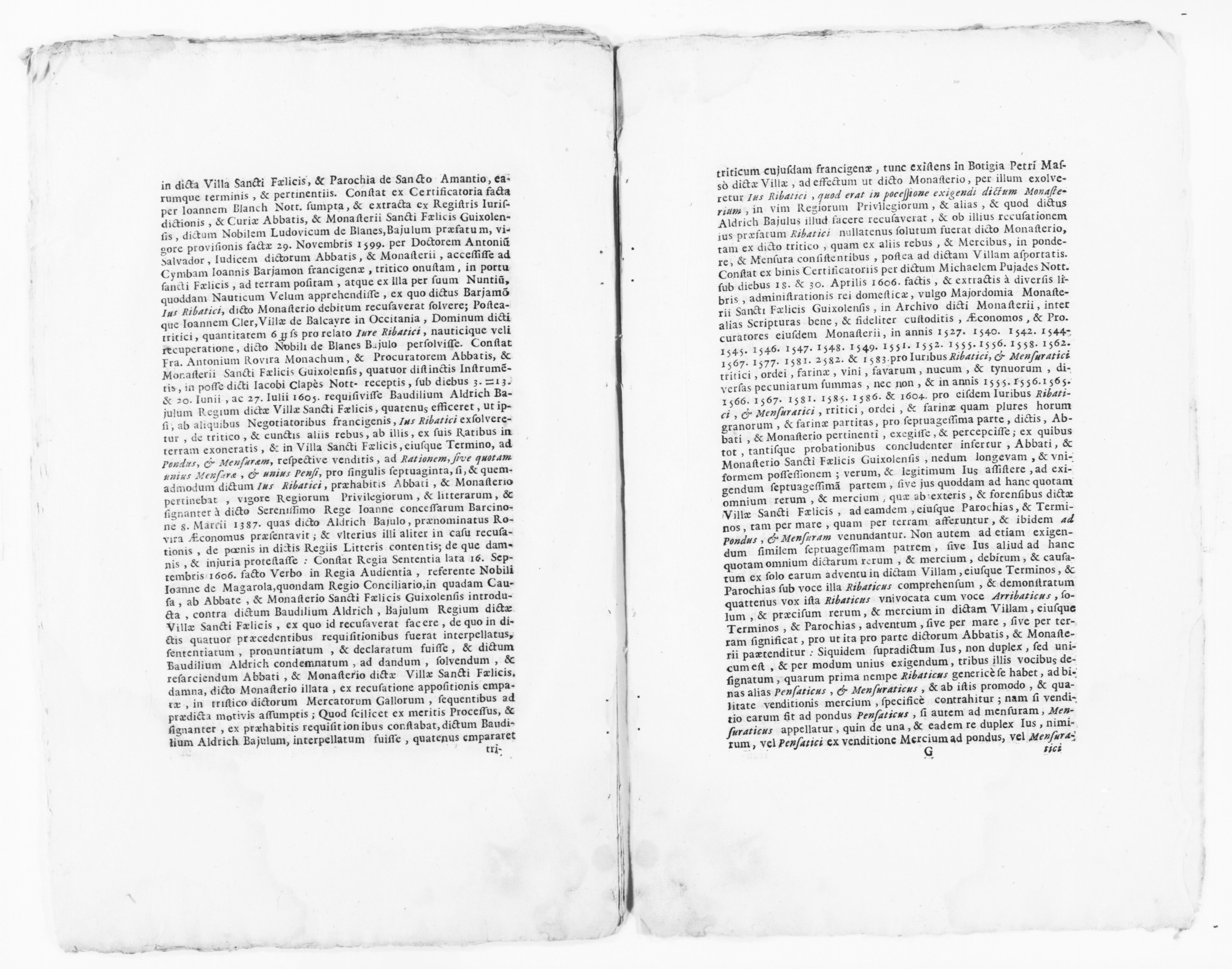 Scanned image of the current content page