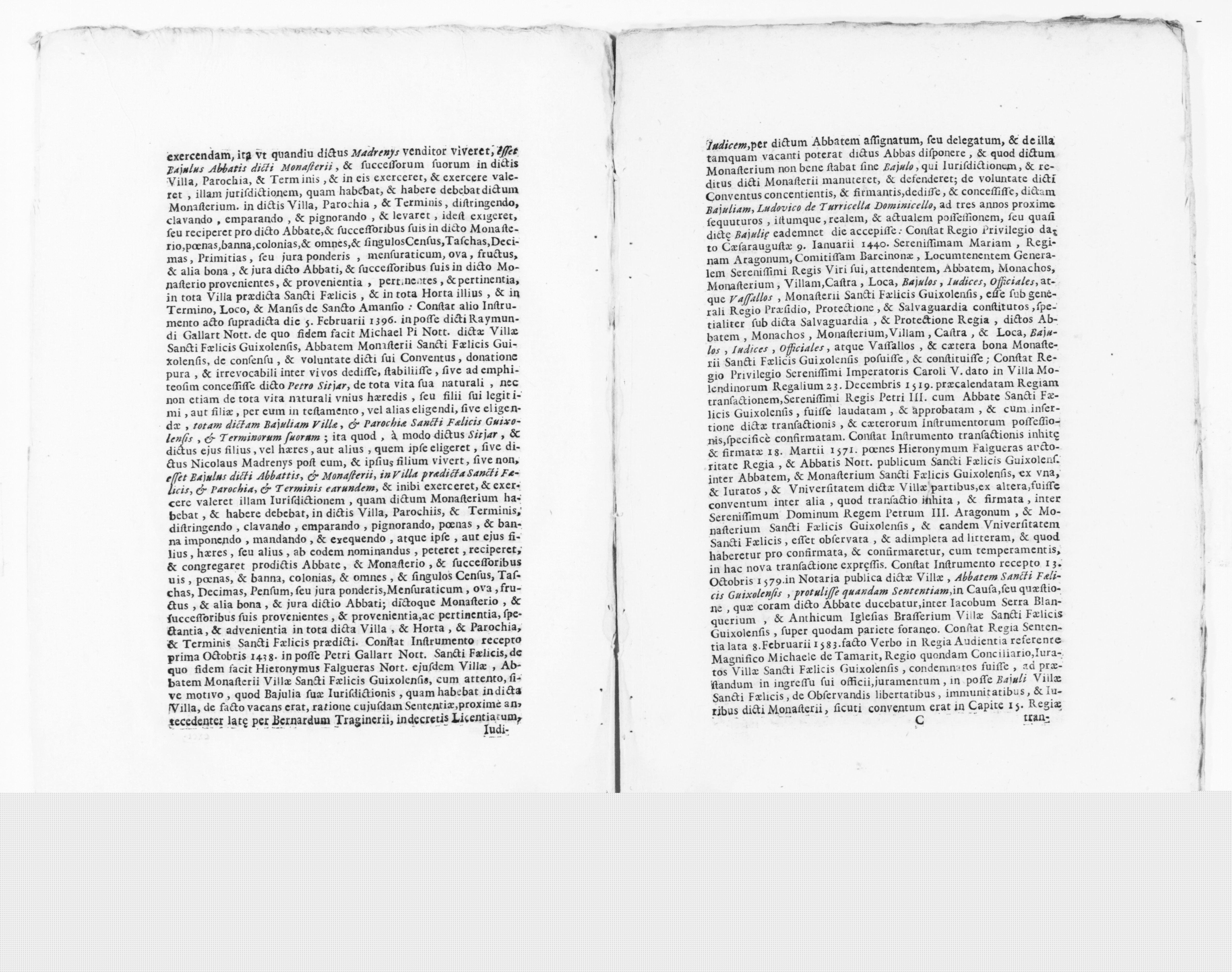 Scanned image of the current content page