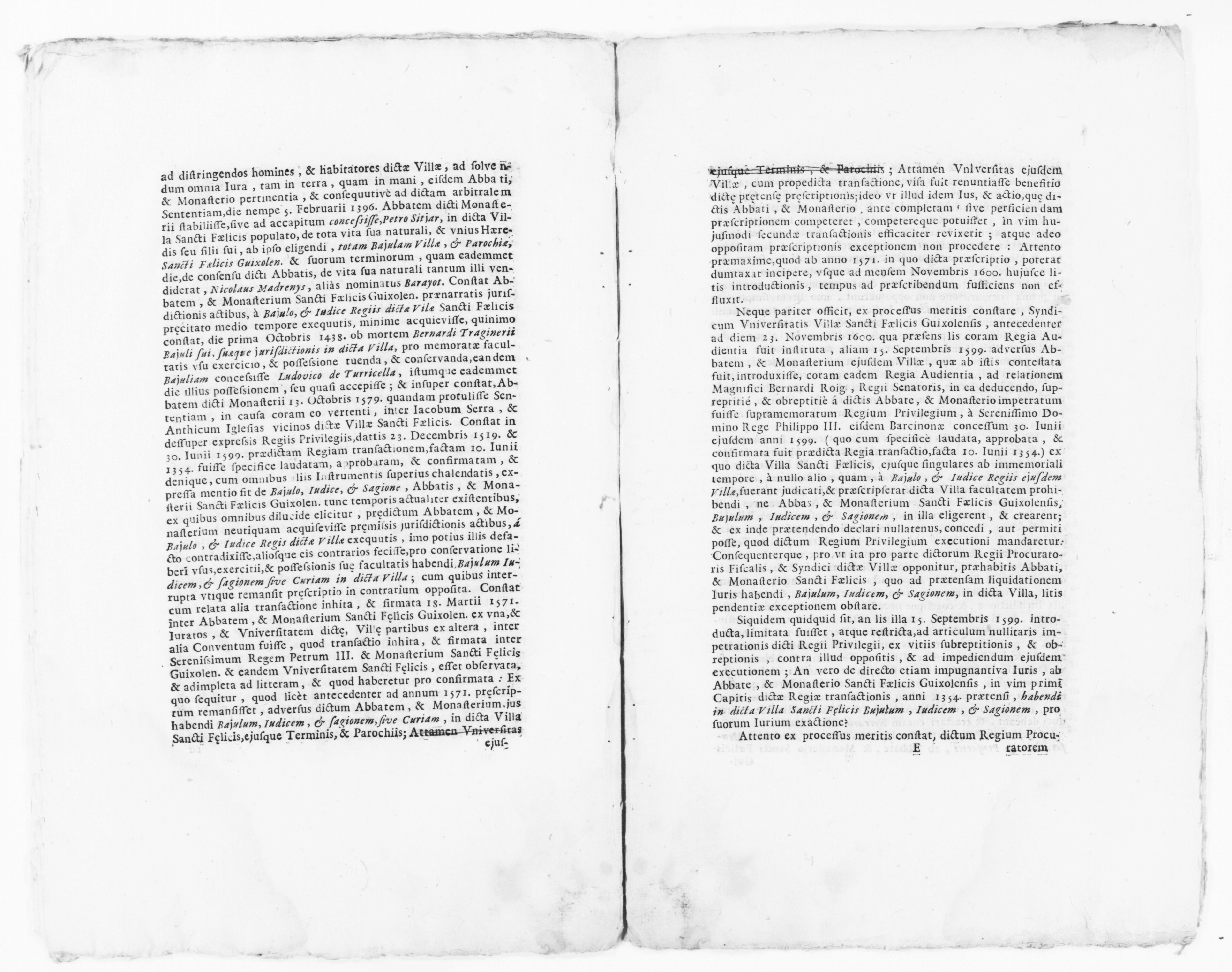 Scanned image of the current content page