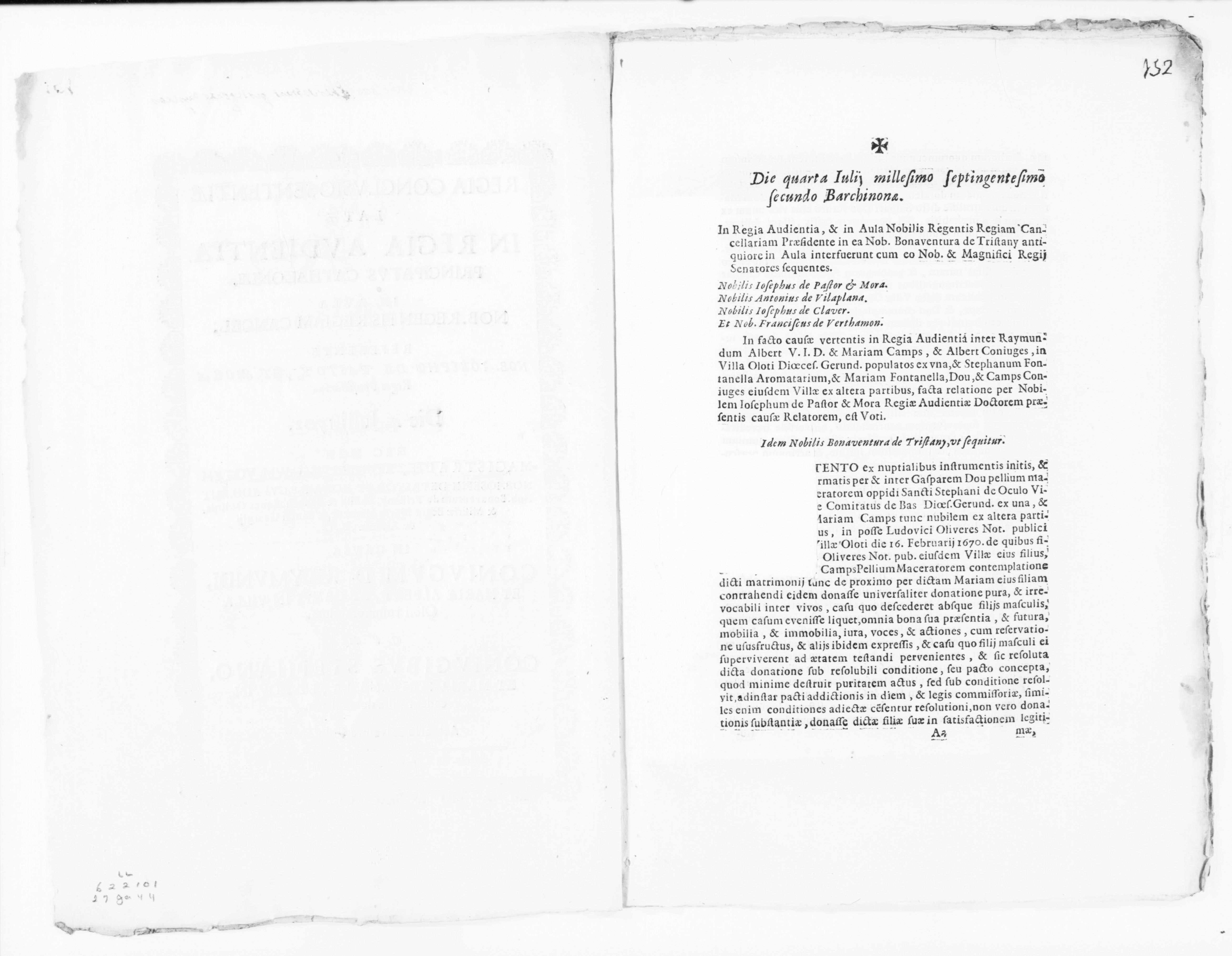 Scanned image of the current content page