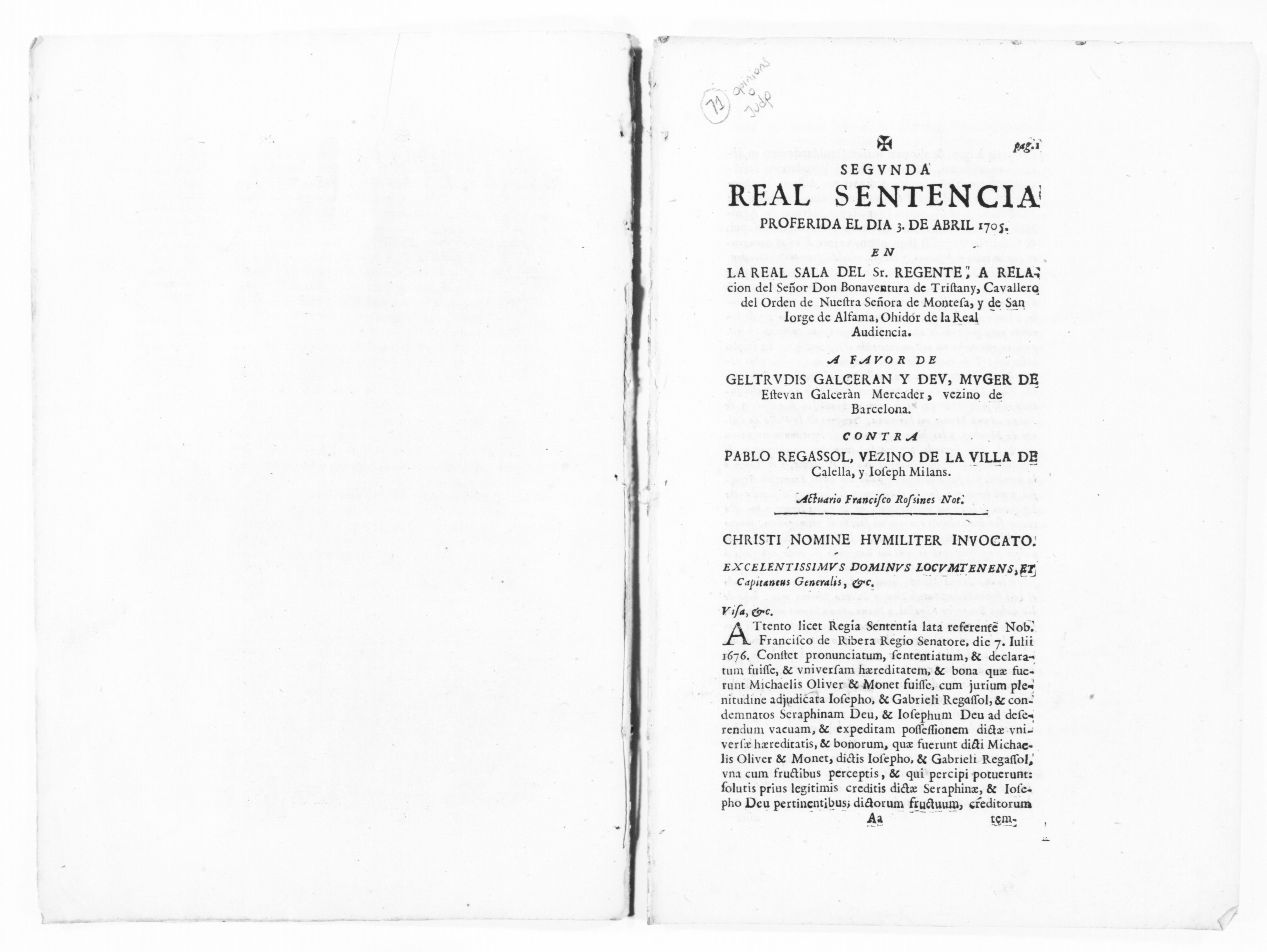 Scanned image of the current content page