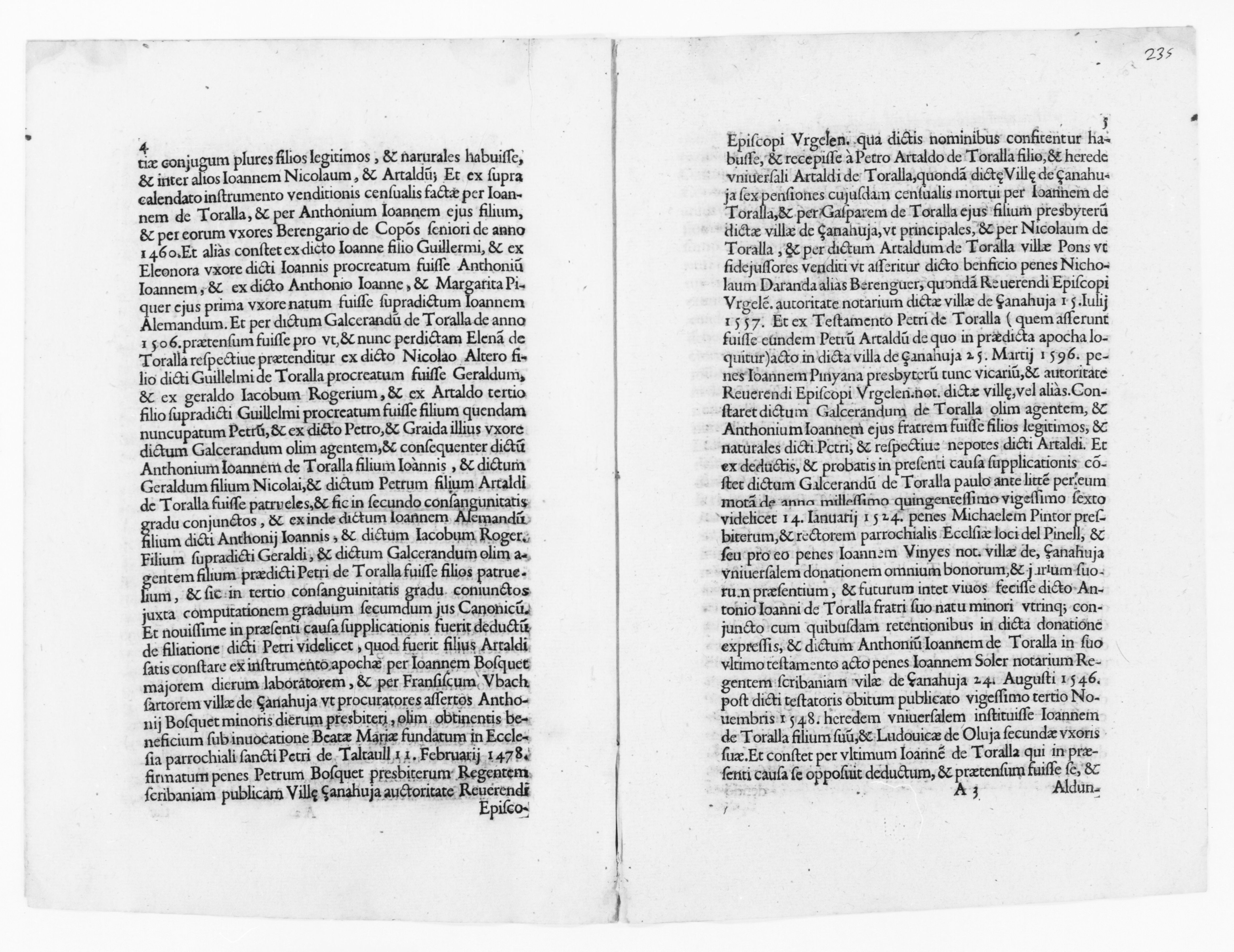 Scanned image of the current content page