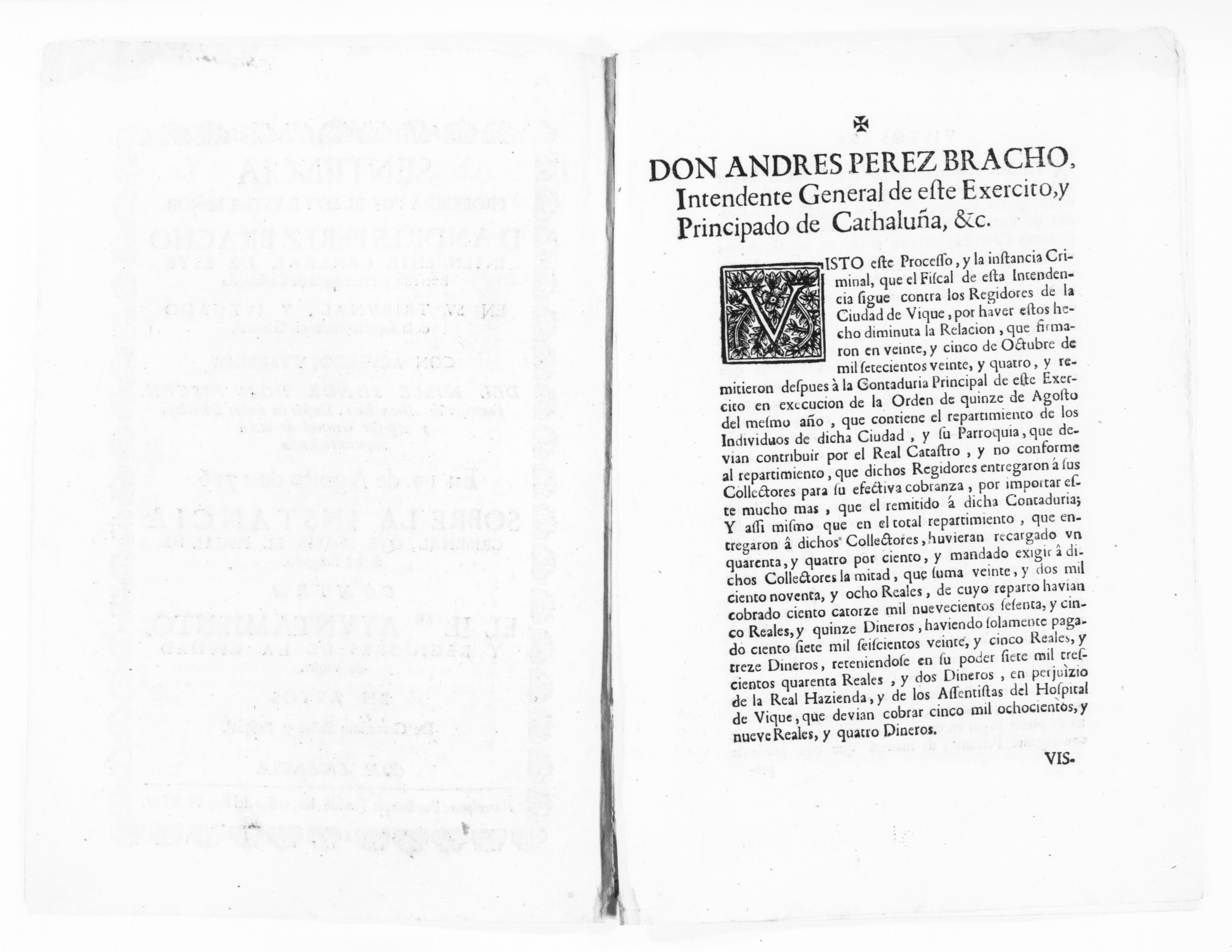 Scanned image of the current content page