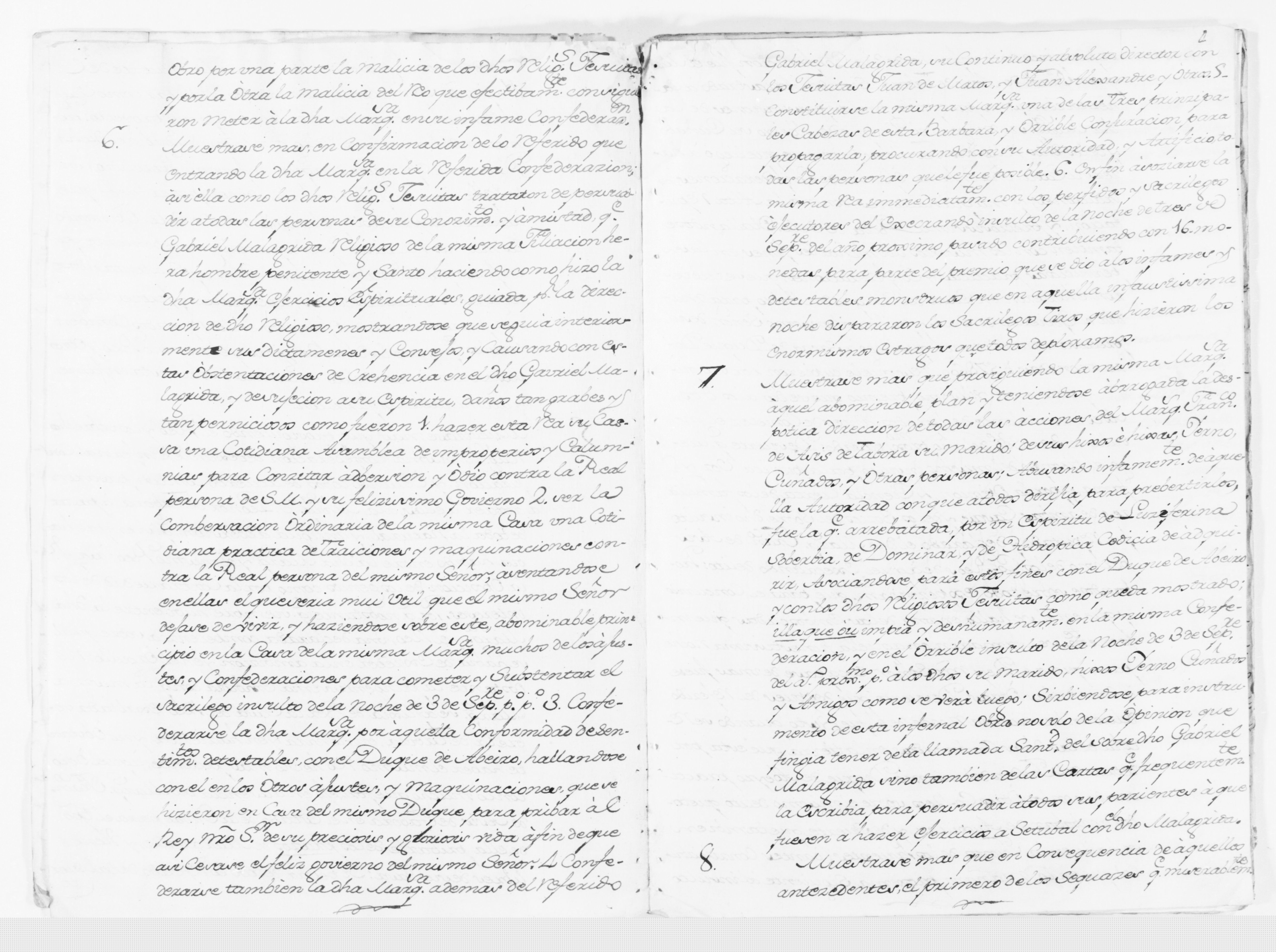 Scanned image of the current content page