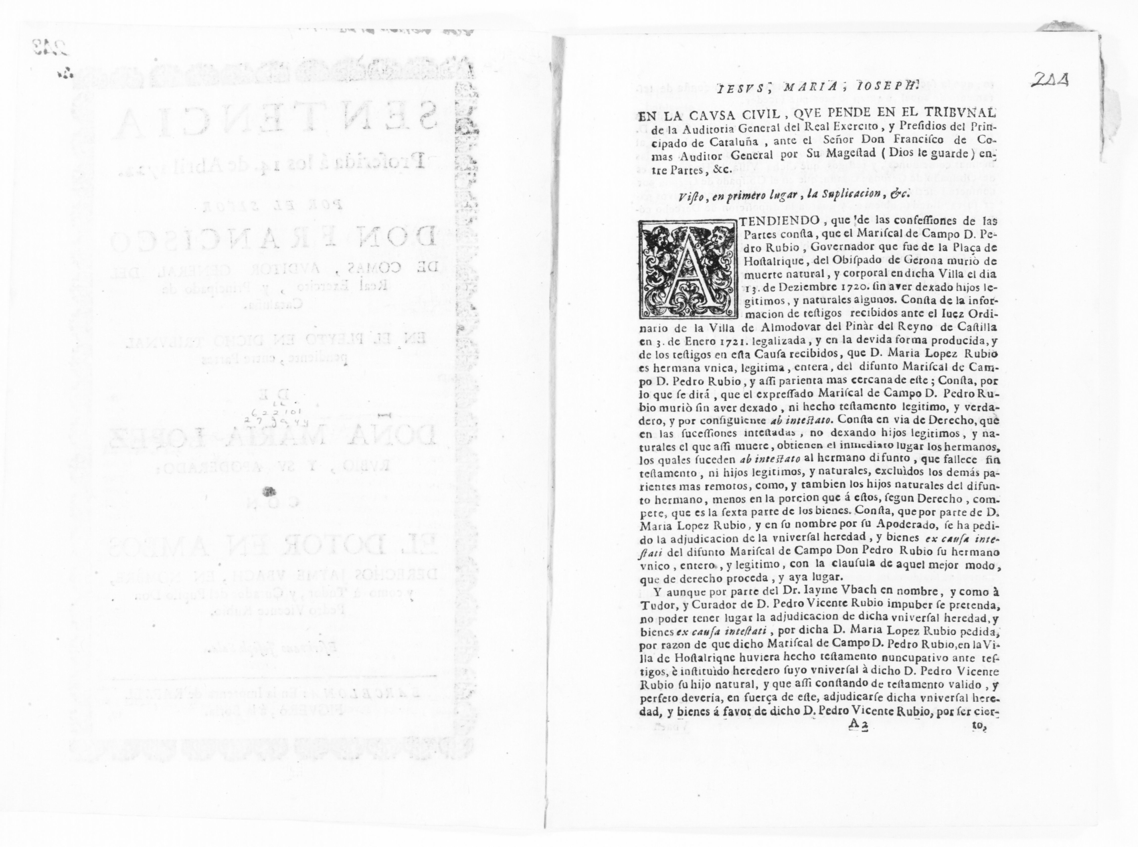 Scanned image of the current content page