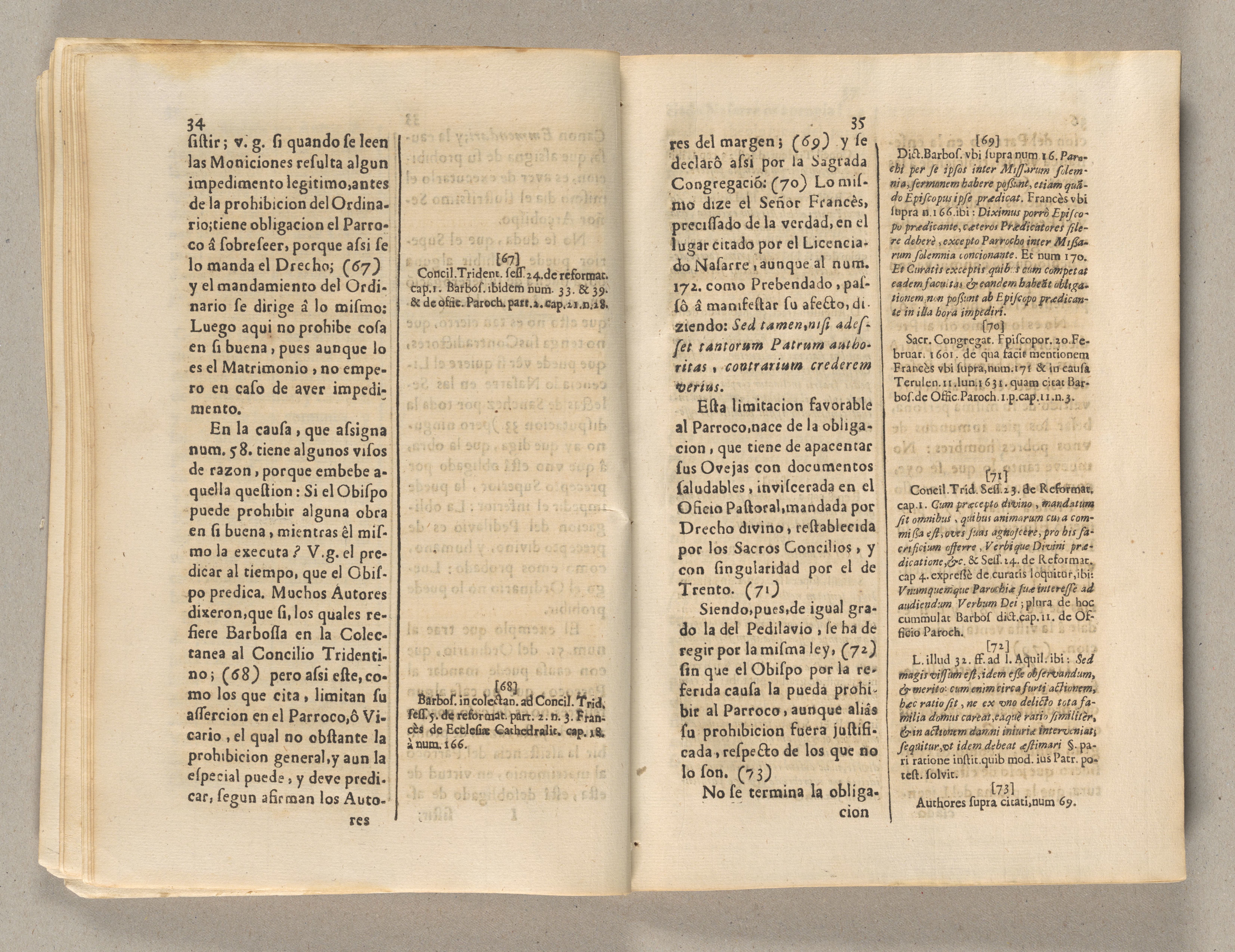 Scanned image of the current content page