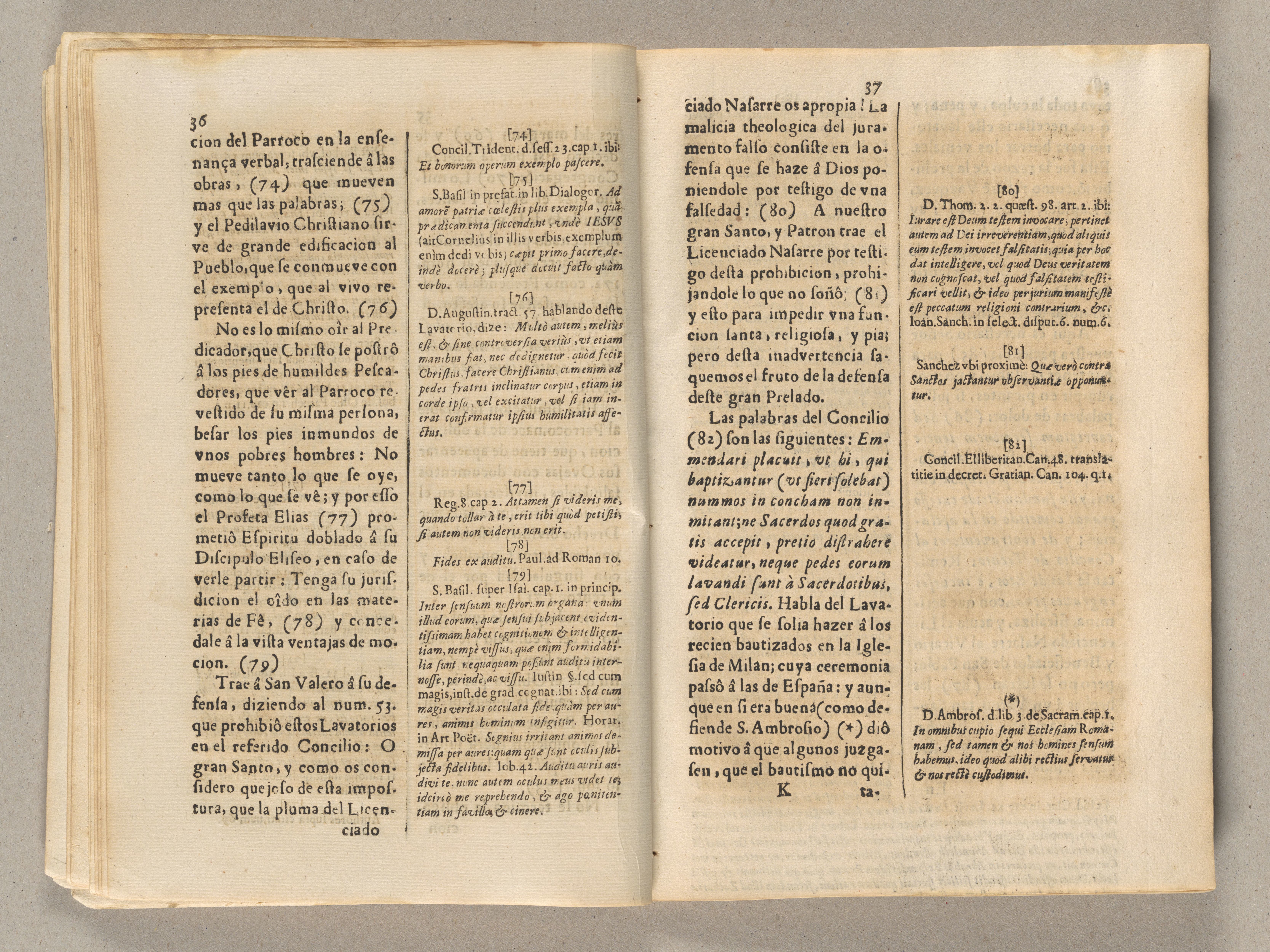 Scanned image of the current content page