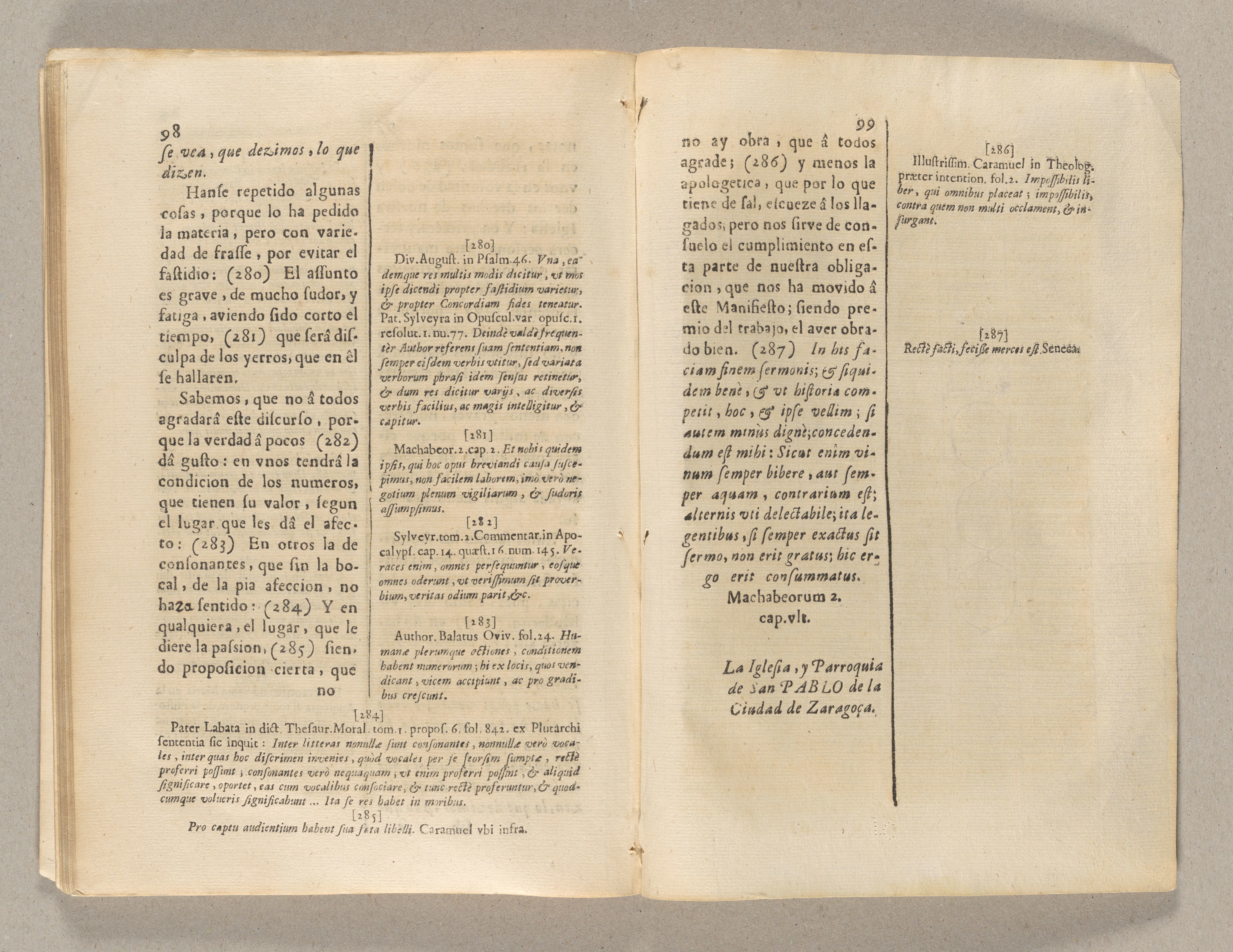 Scanned image of the current content page