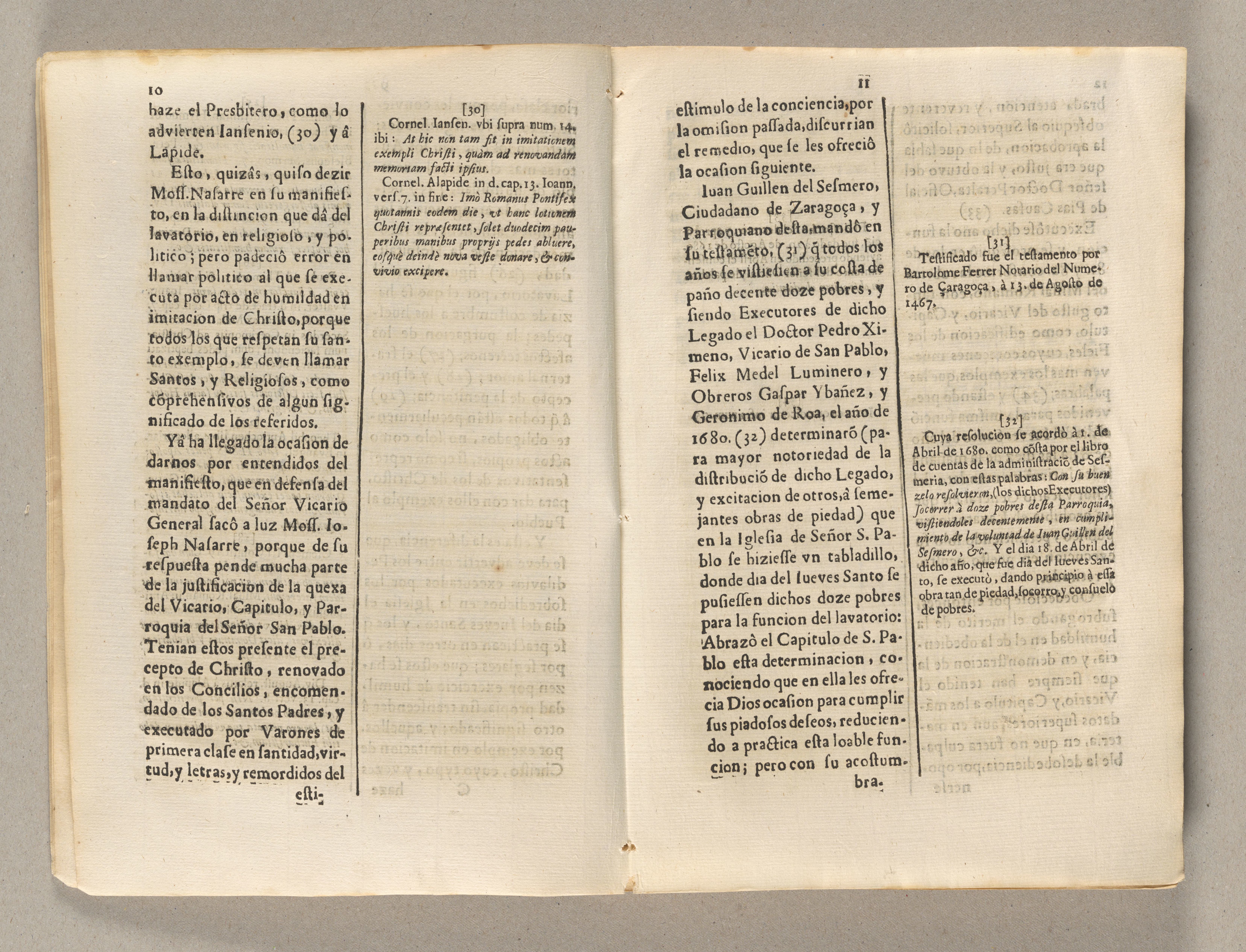 Scanned image of the current content page