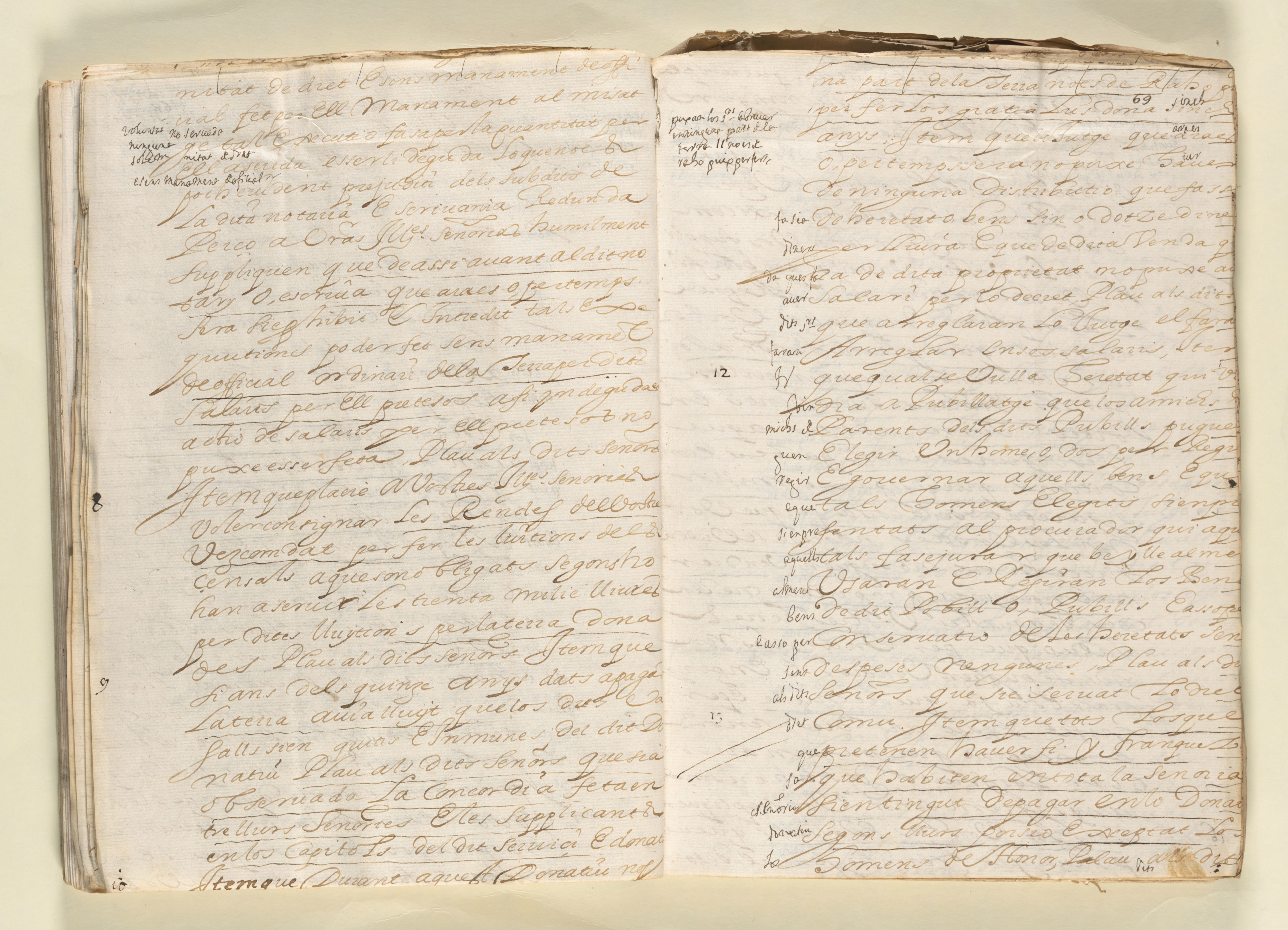 Scanned image of the current content page