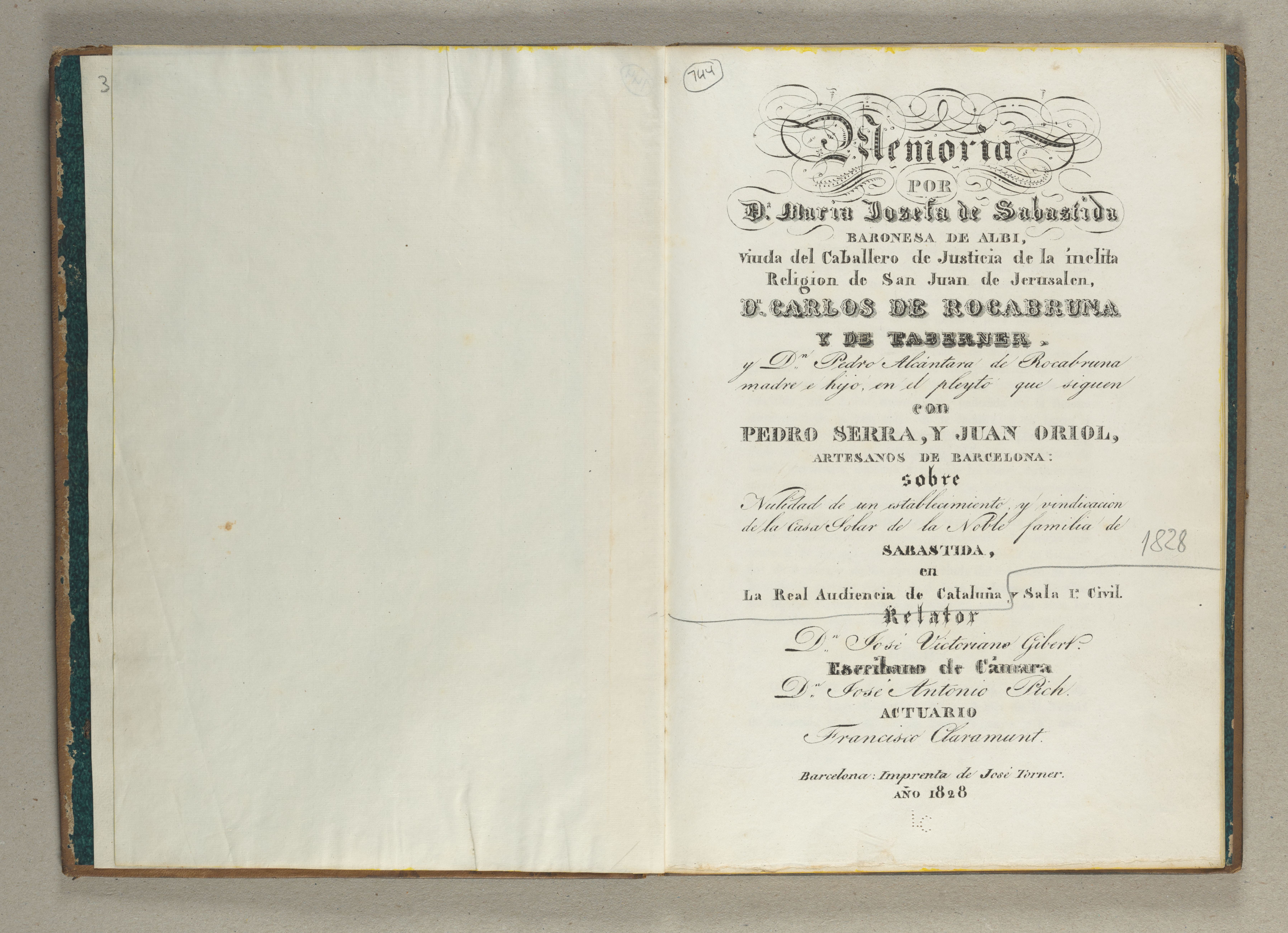 Scanned image of the current content page