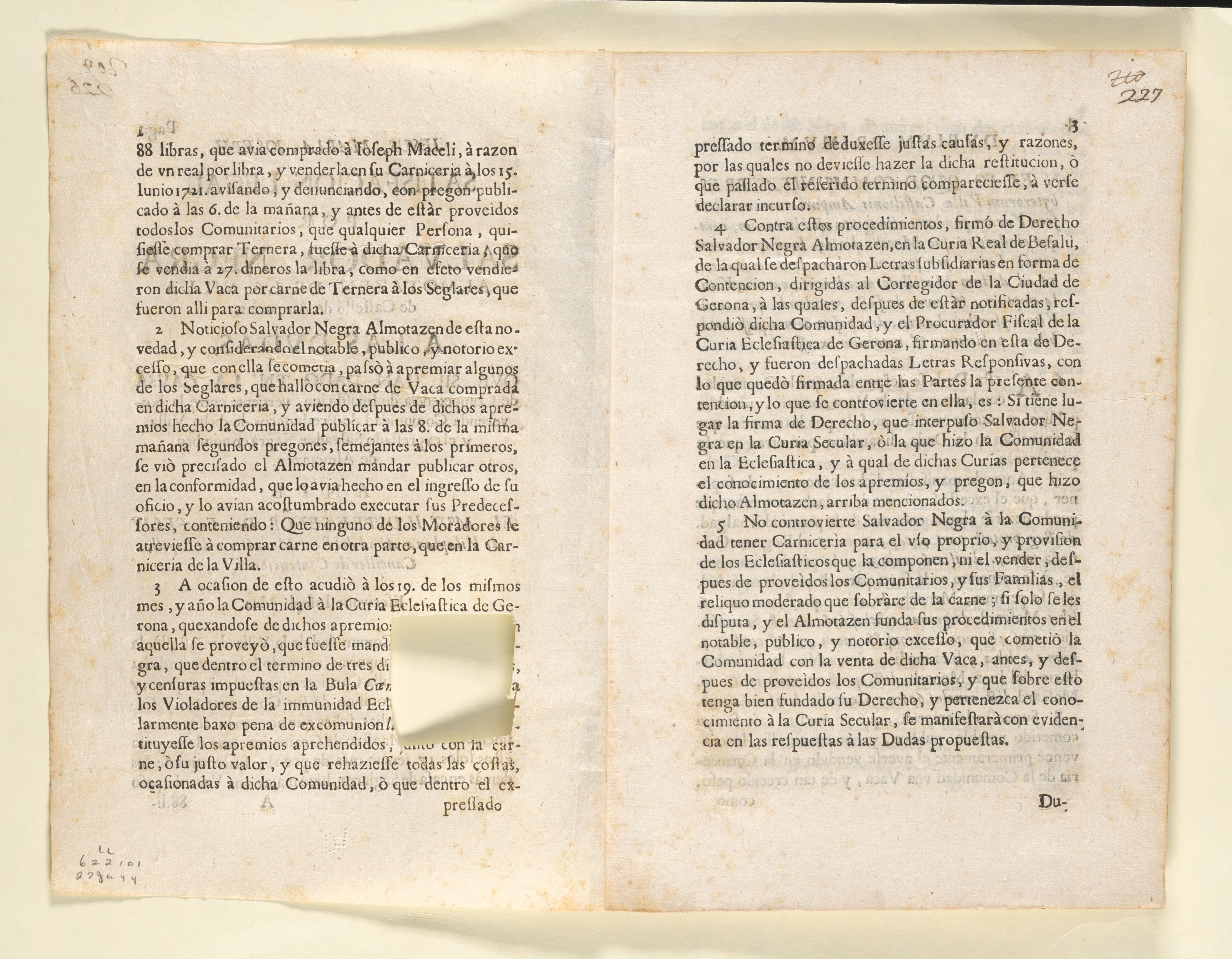 Scanned image of the current content page