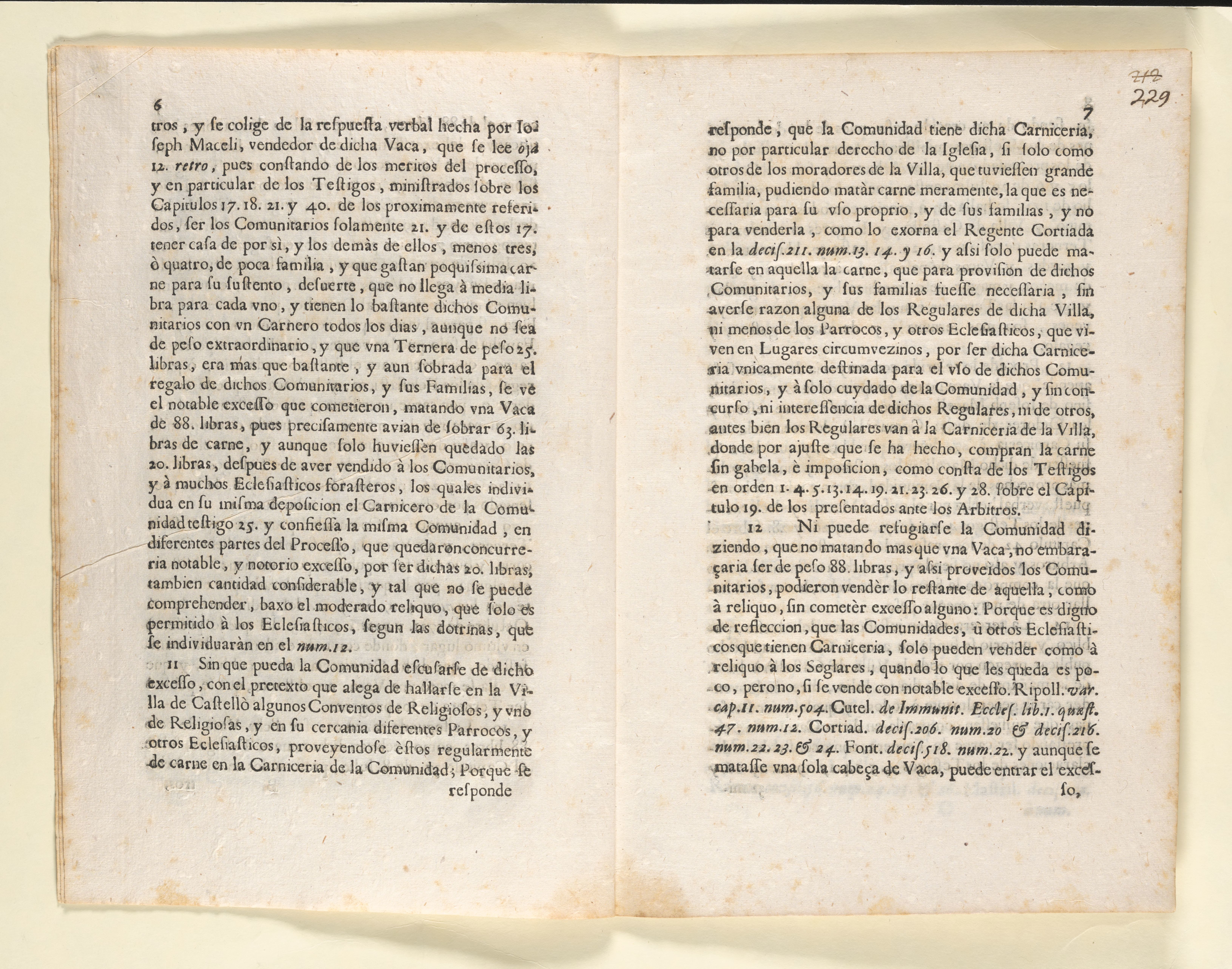 Scanned image of the current content page